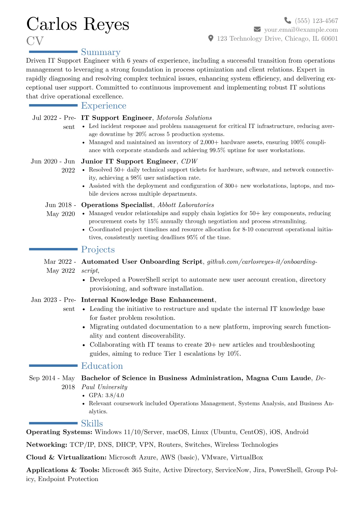 Career changer version - Page 1