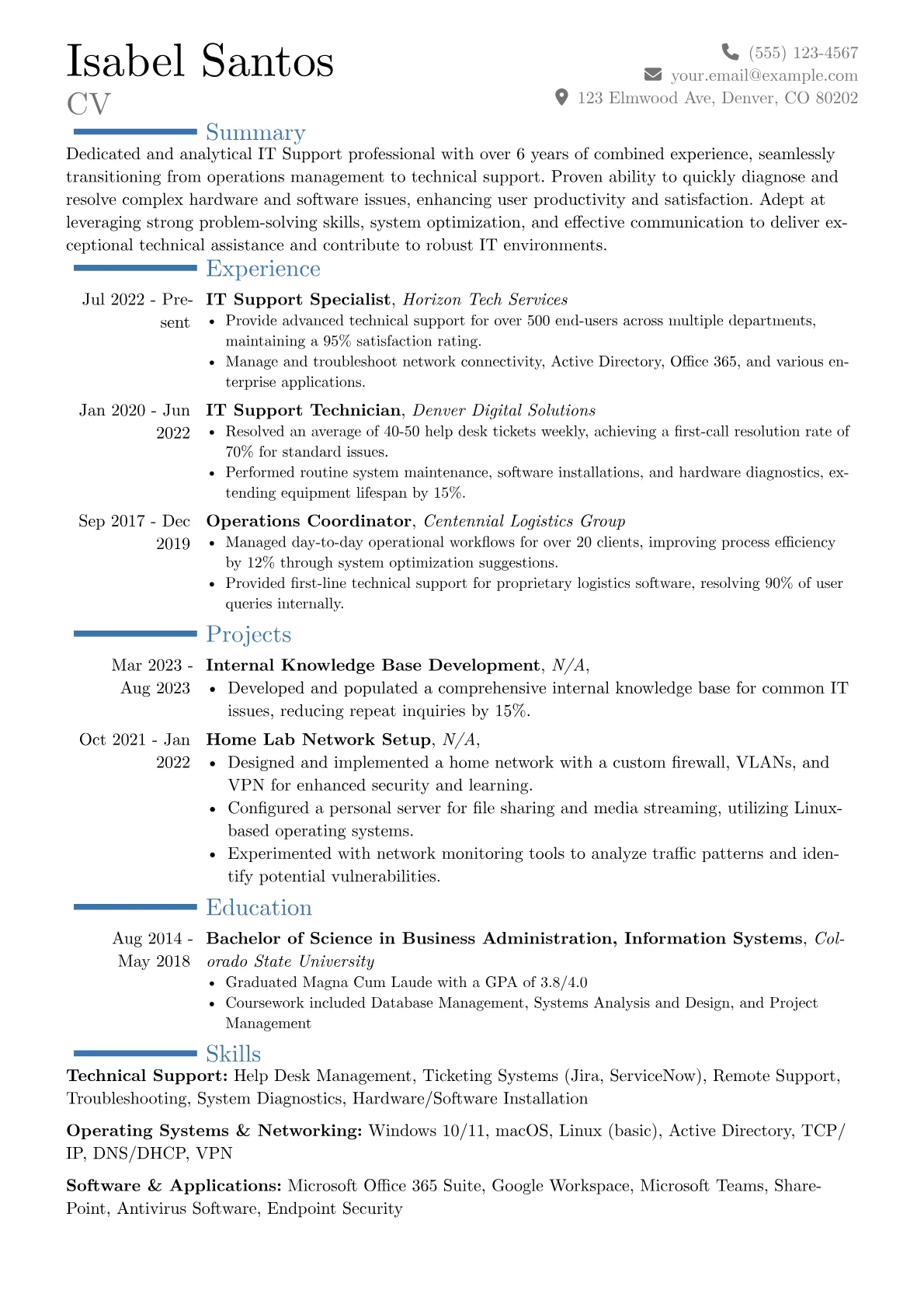 Career changer version - Page 1