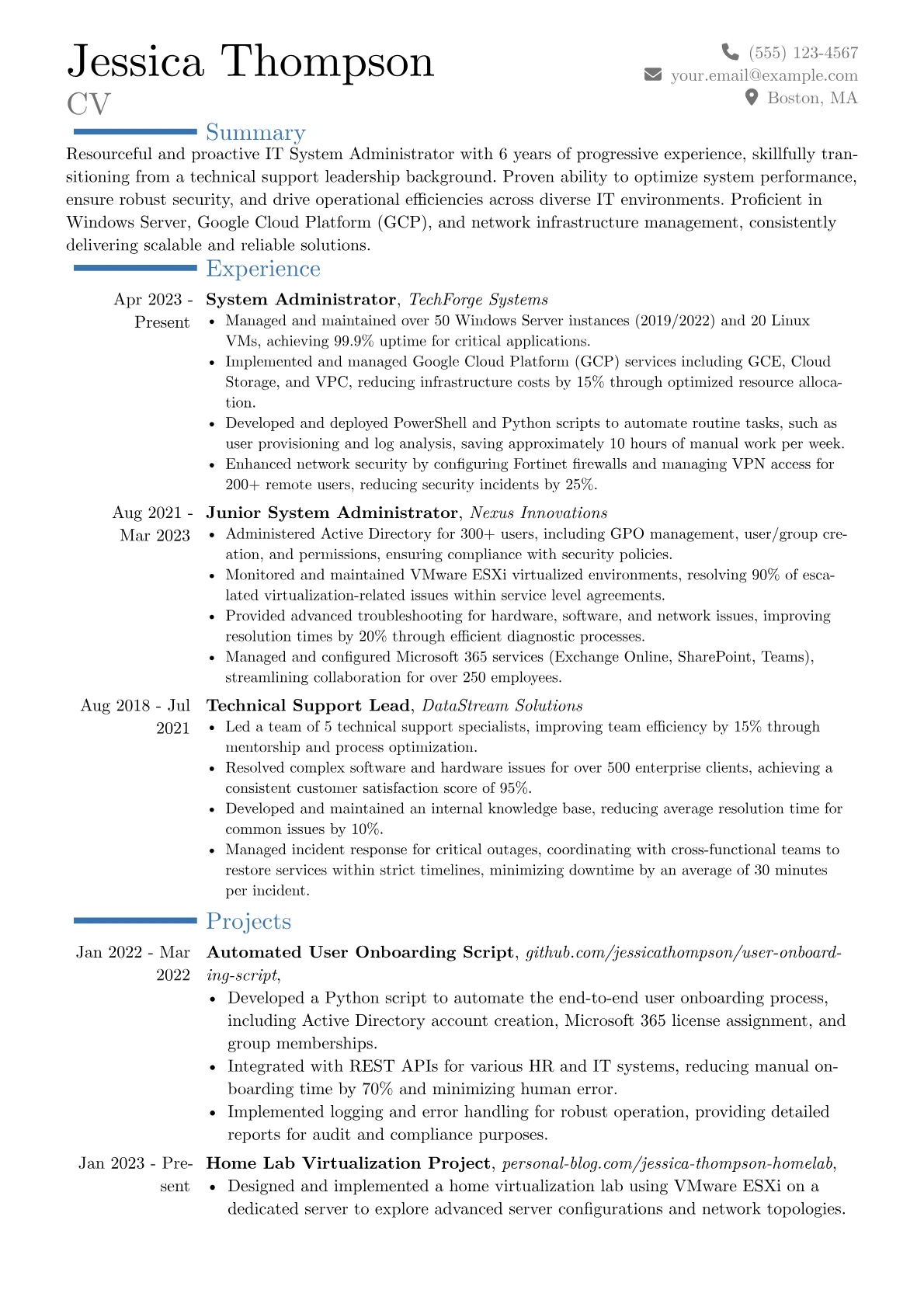 Career changer version - Page 1