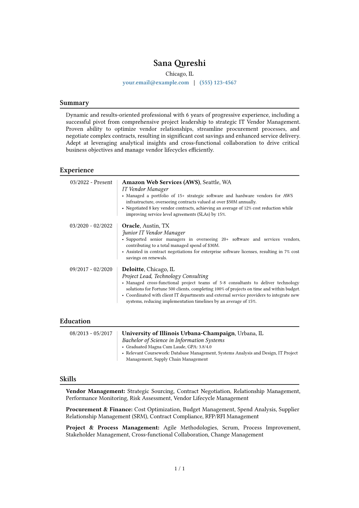 Career changer version - Page 1