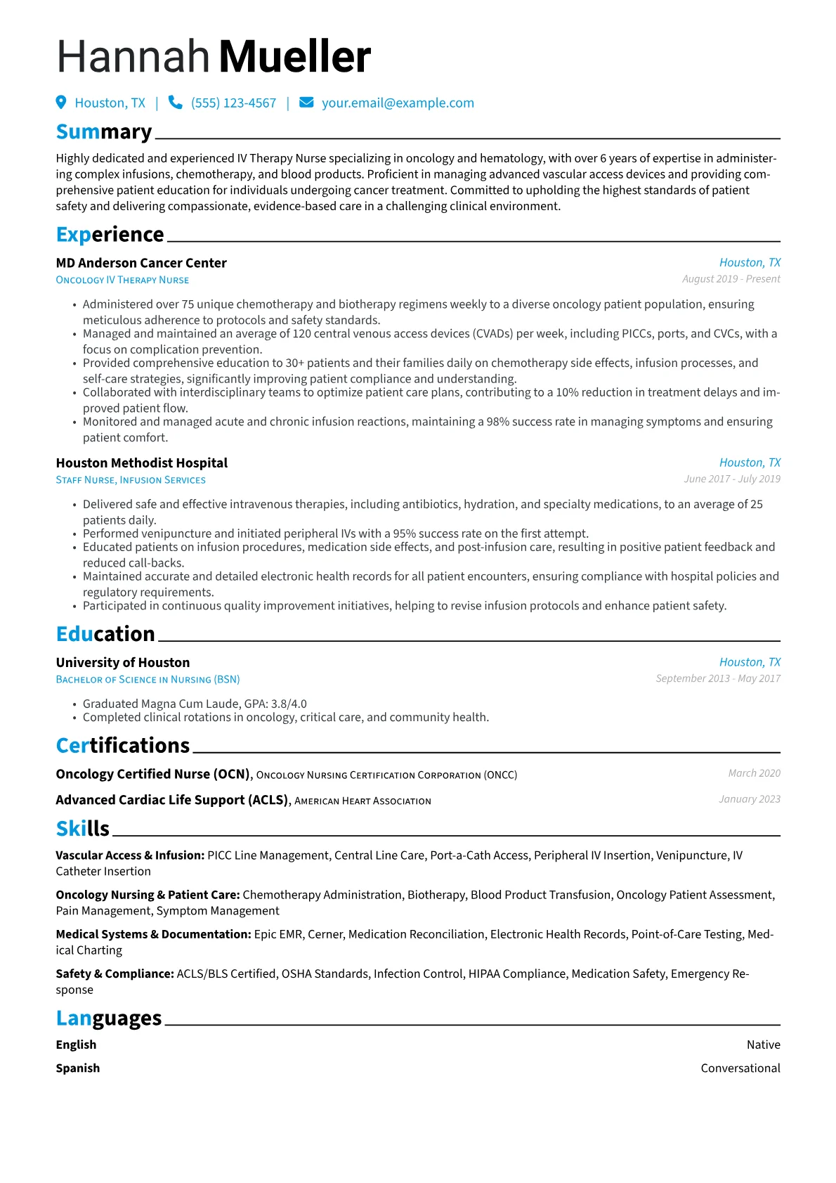 Oncology/Hematology IV version - Page 1