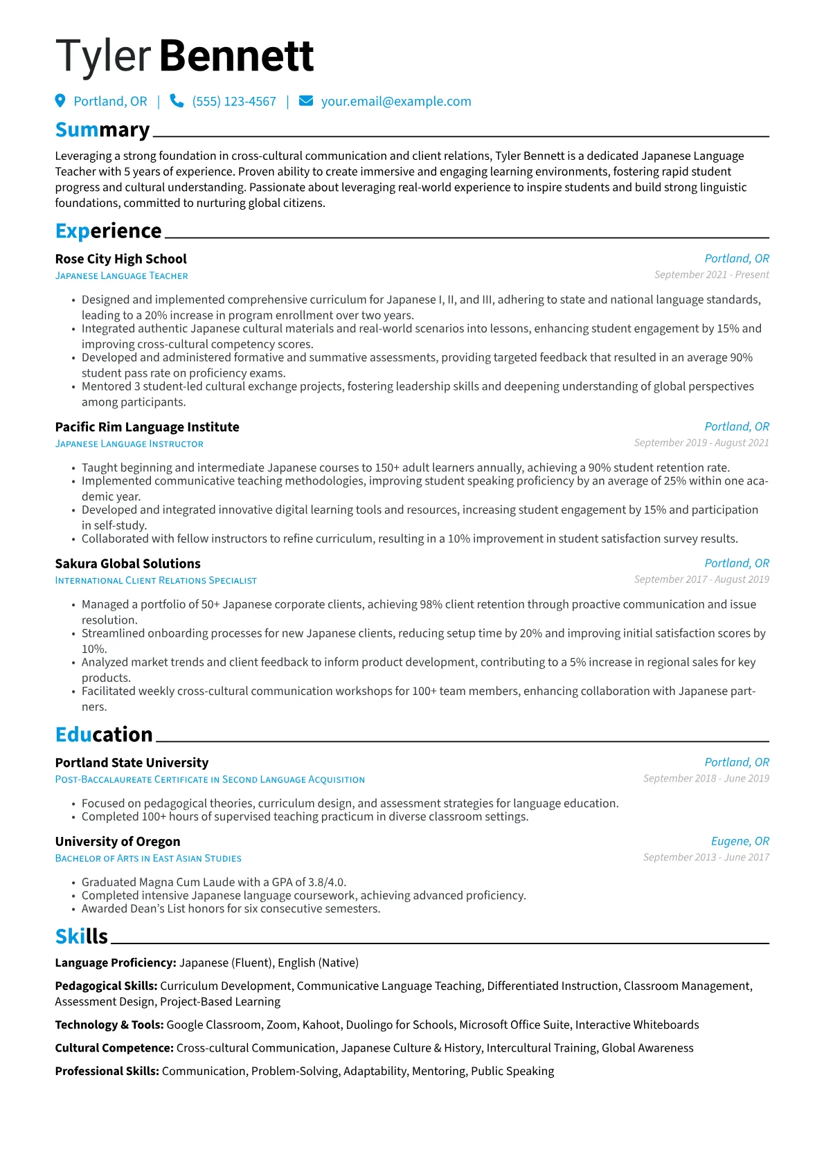 Career changer version - Page 1