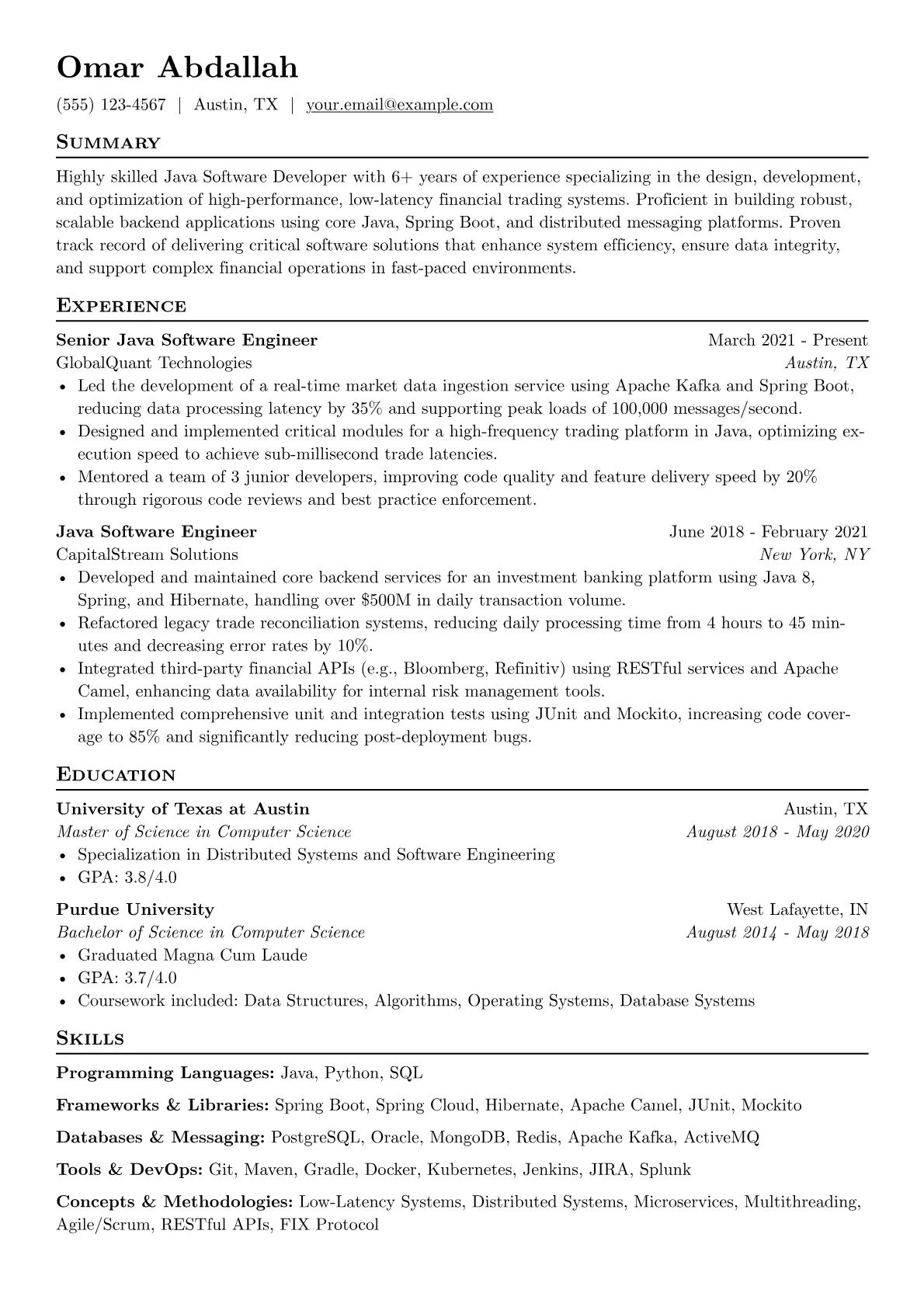 Programming Languages version - Page 1