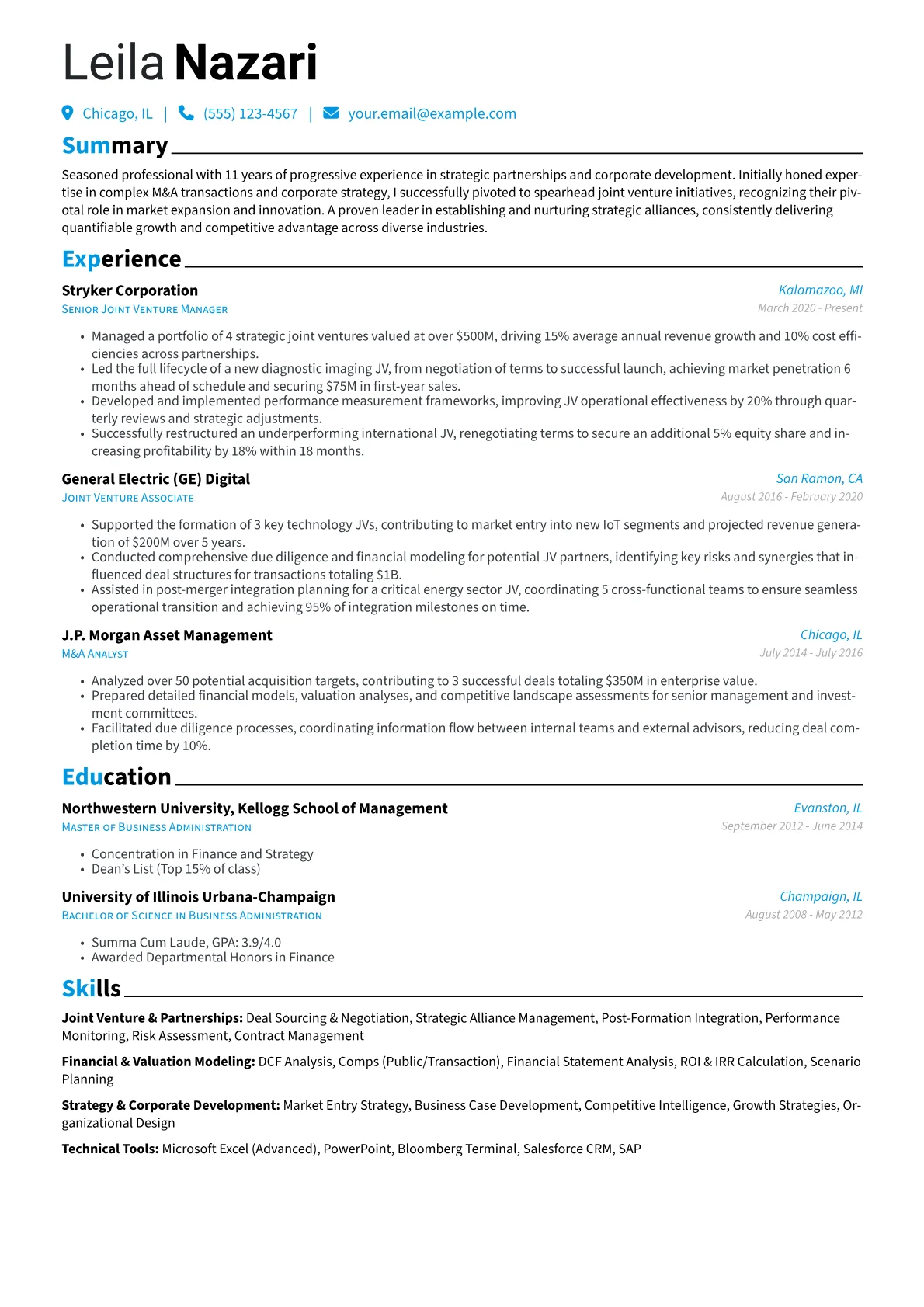 Career changer version - Page 1