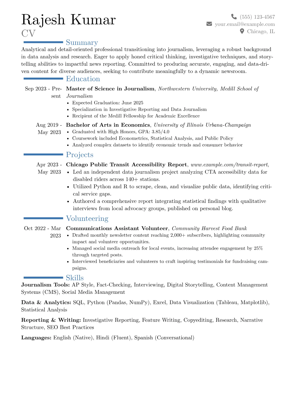 Career changer version - Page 1