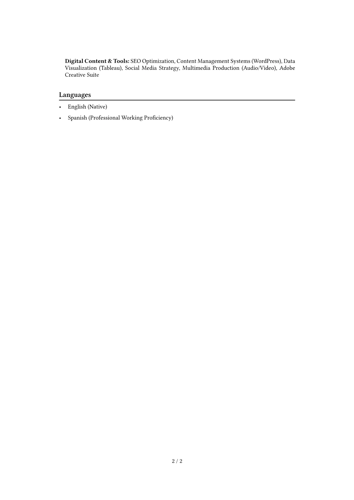 Career changer version - Page 2