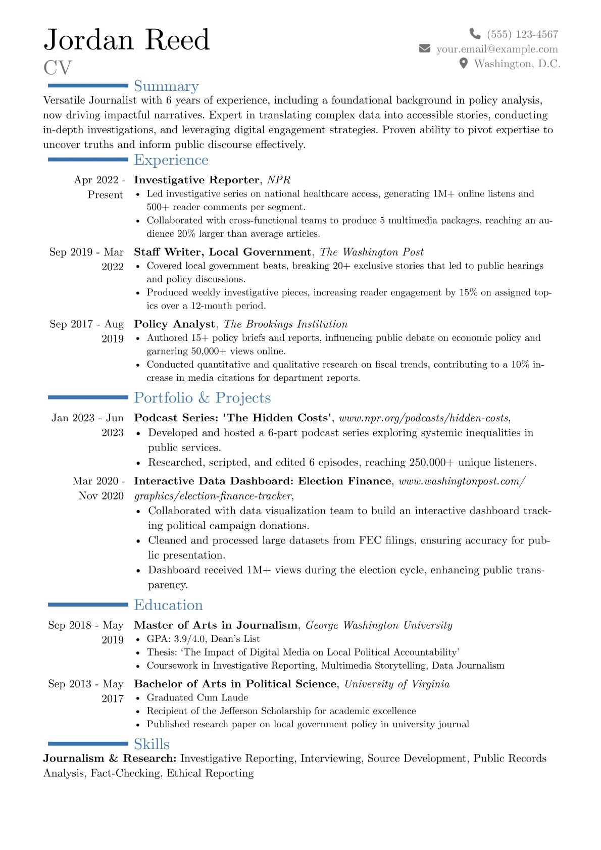 Career changer version - Page 1