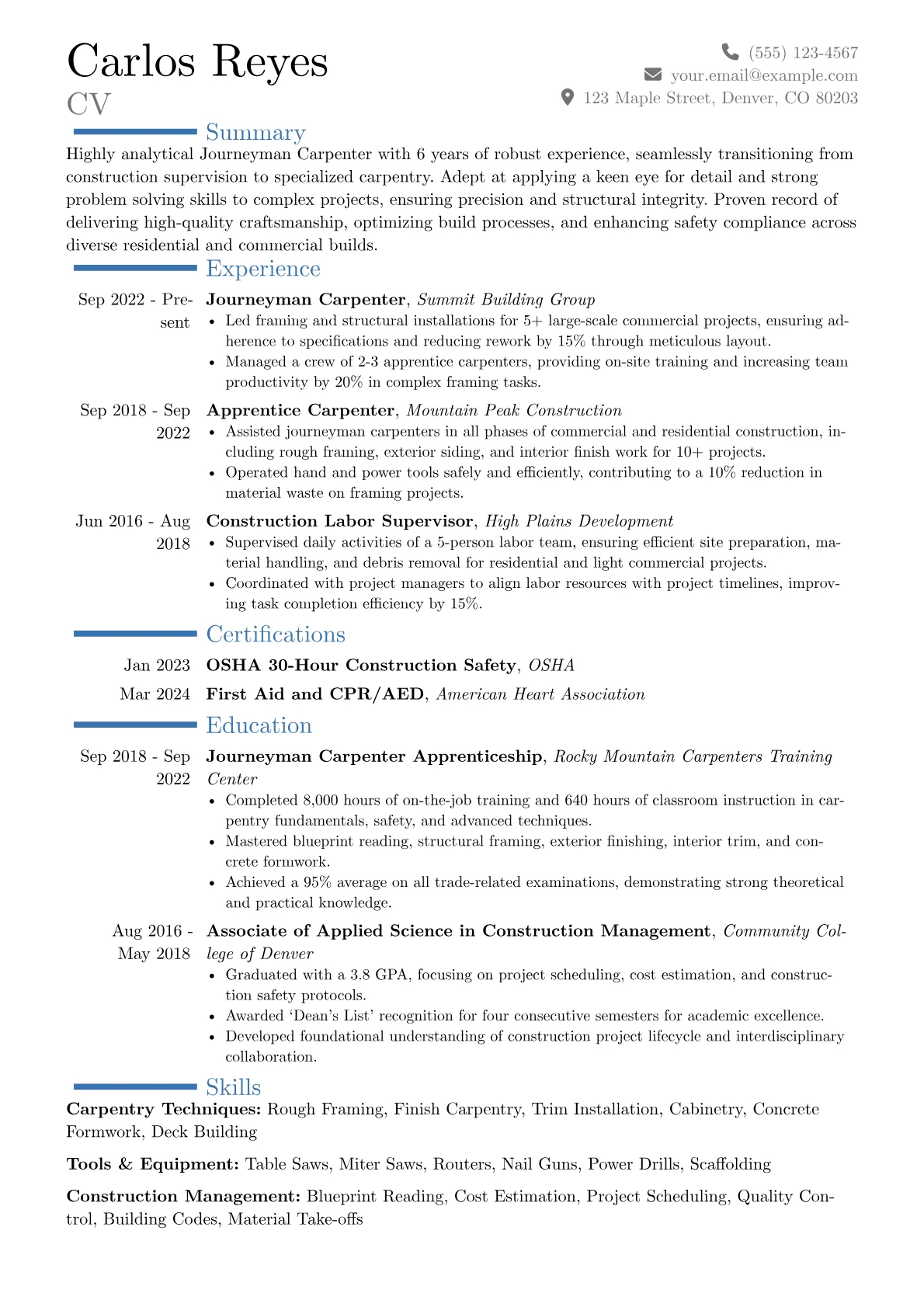 Career changer version - Page 1