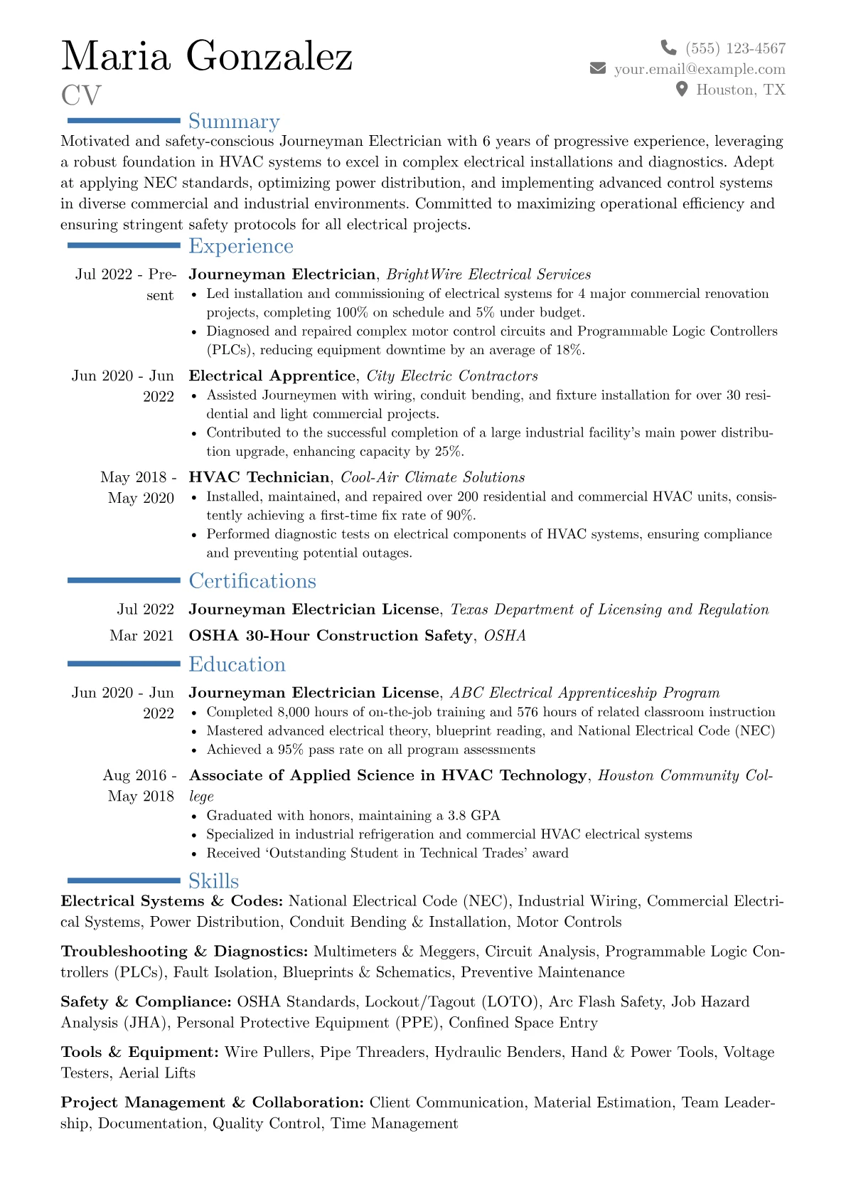 Career changer version - Page 1