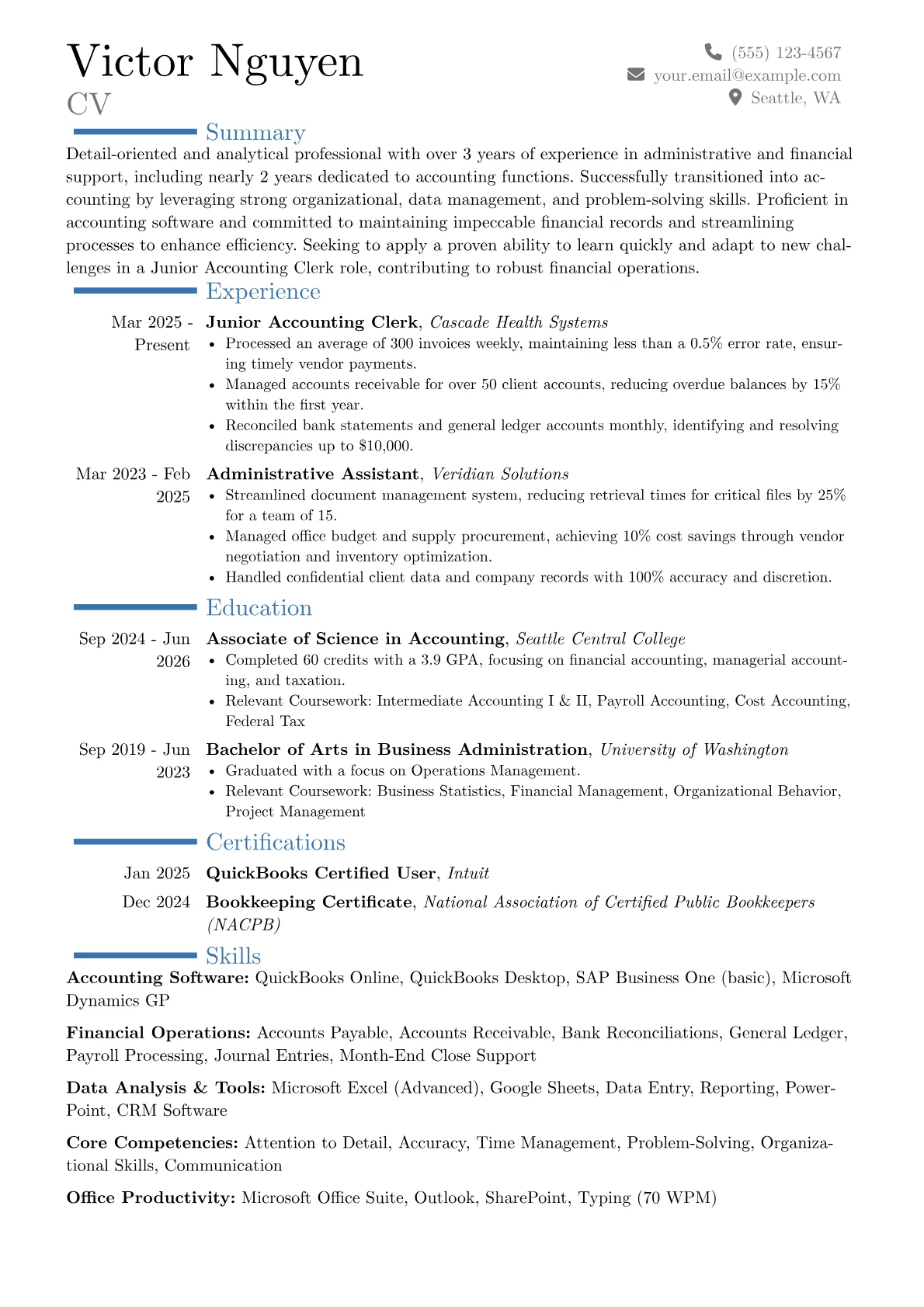 Career changer version - Page 1