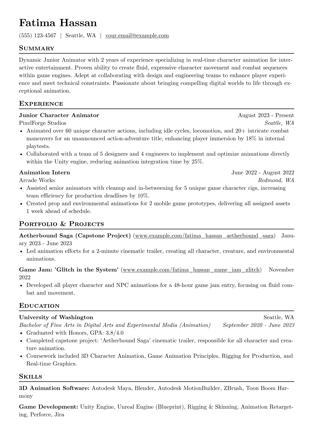 Junior Animator version - Page 1
