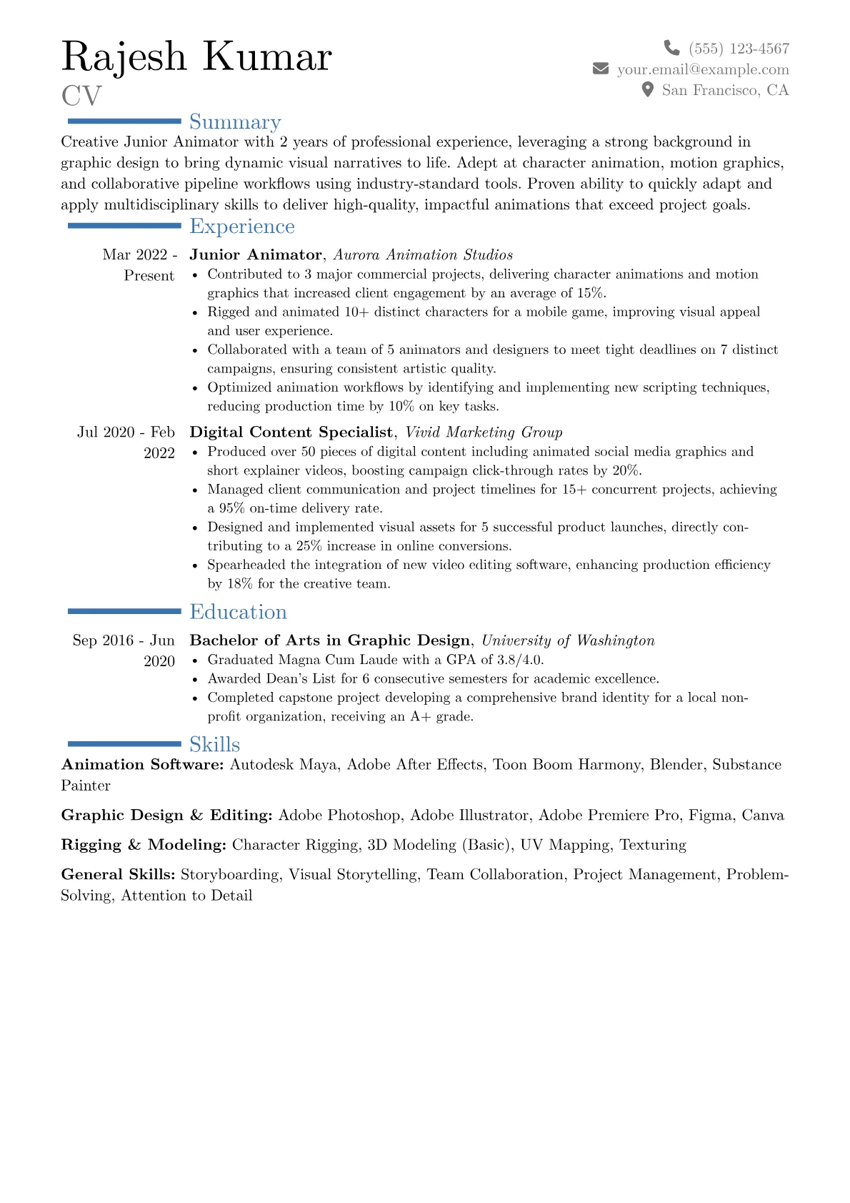 Career changer version - Page 1