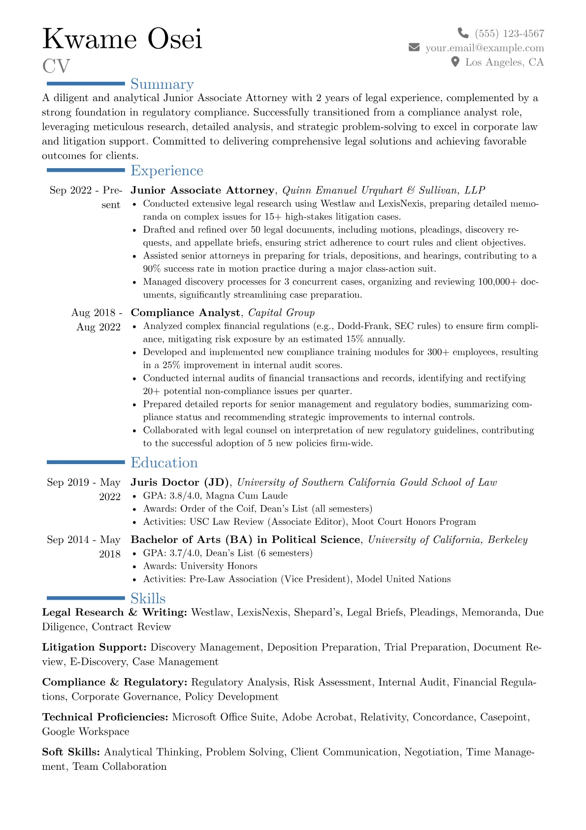 Career changer version - Page 1