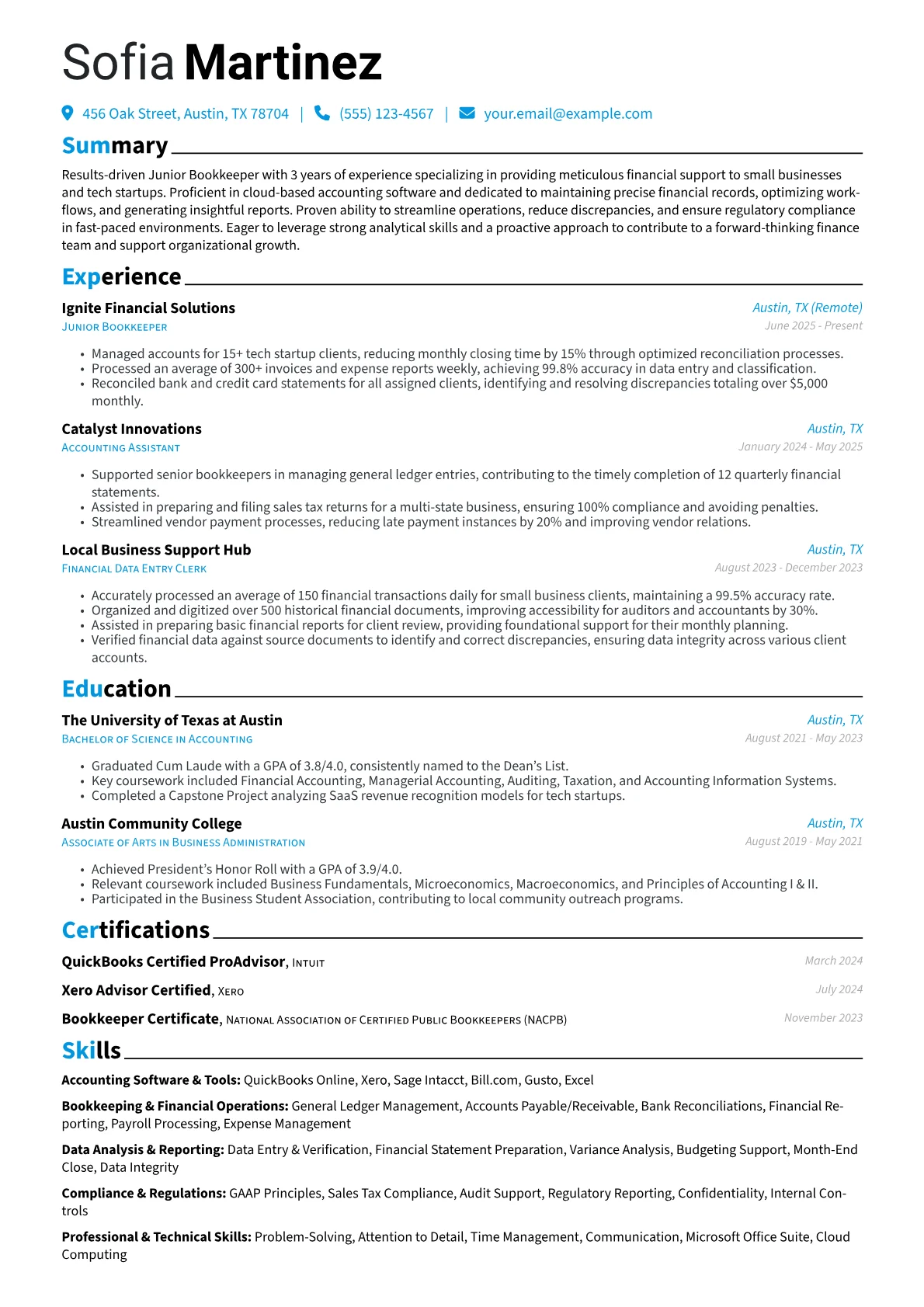 Tech Startup & Small version - Page 1