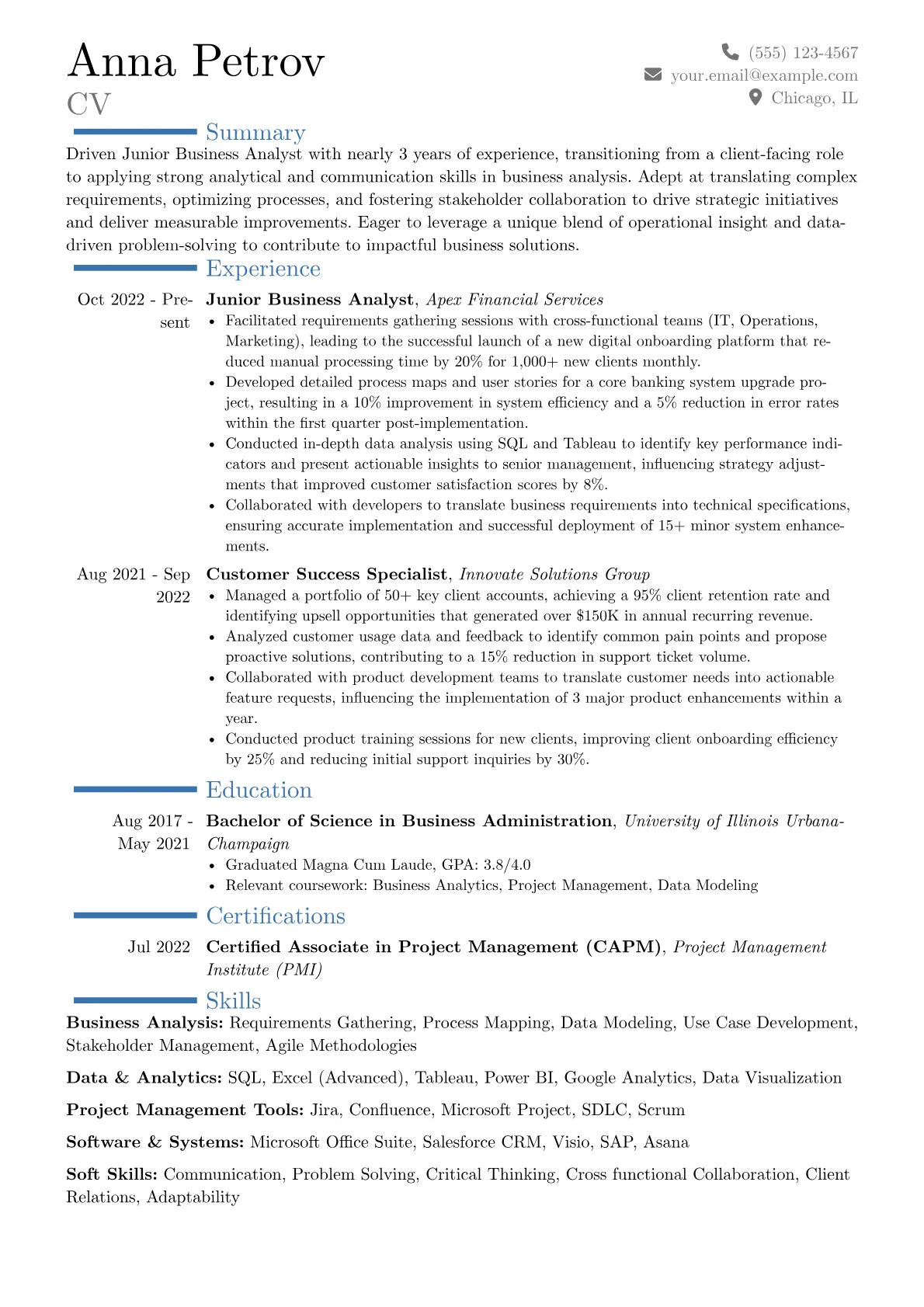 Career changer version - Page 1