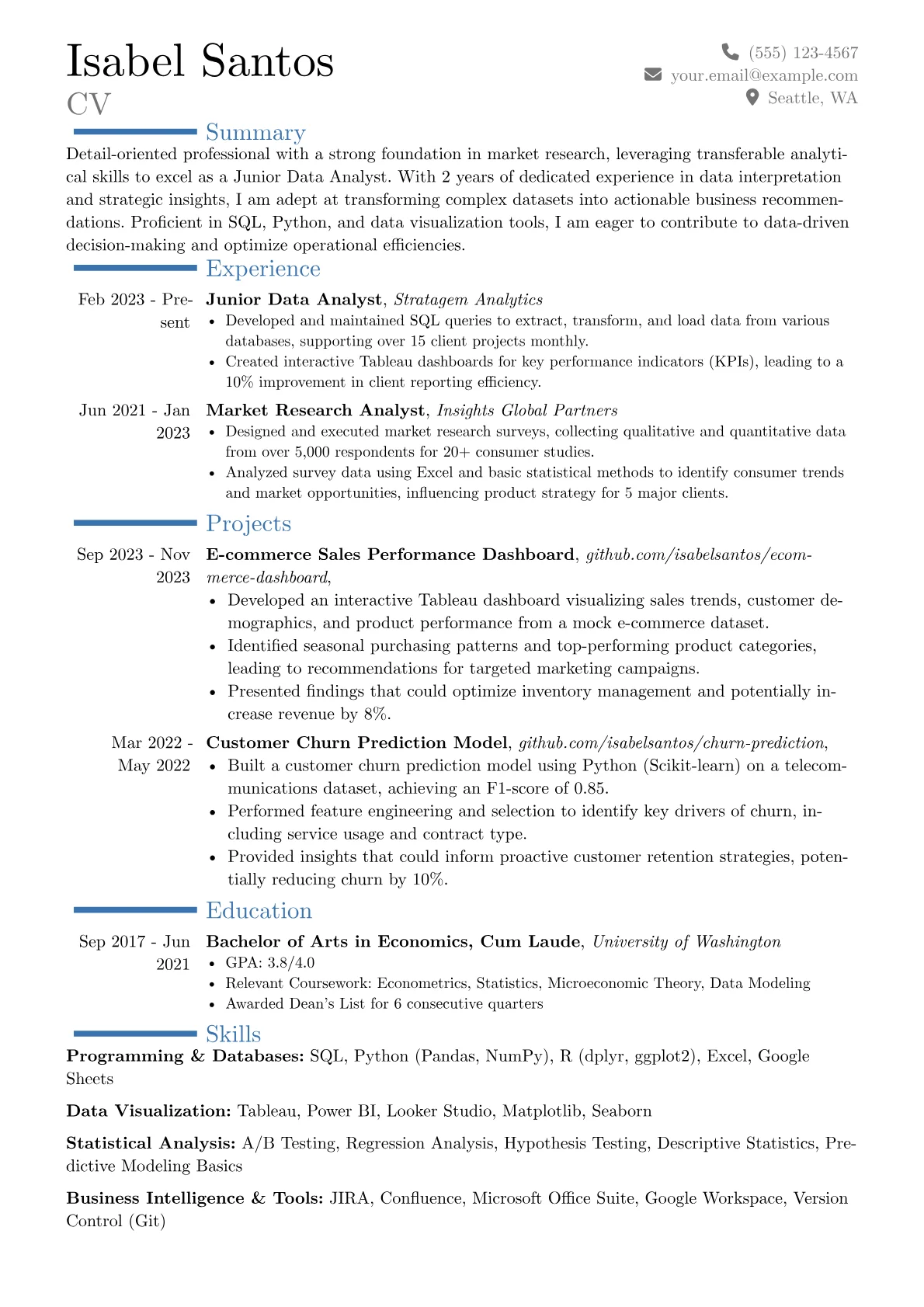 Career changer version - Page 1