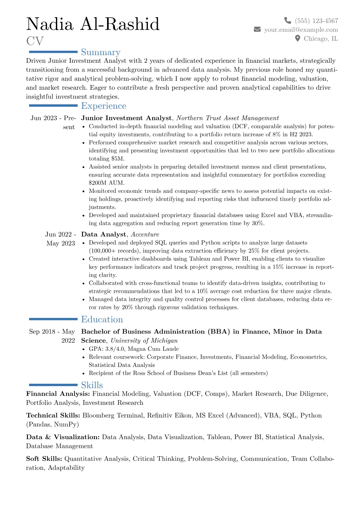 Career changer version - Page 1