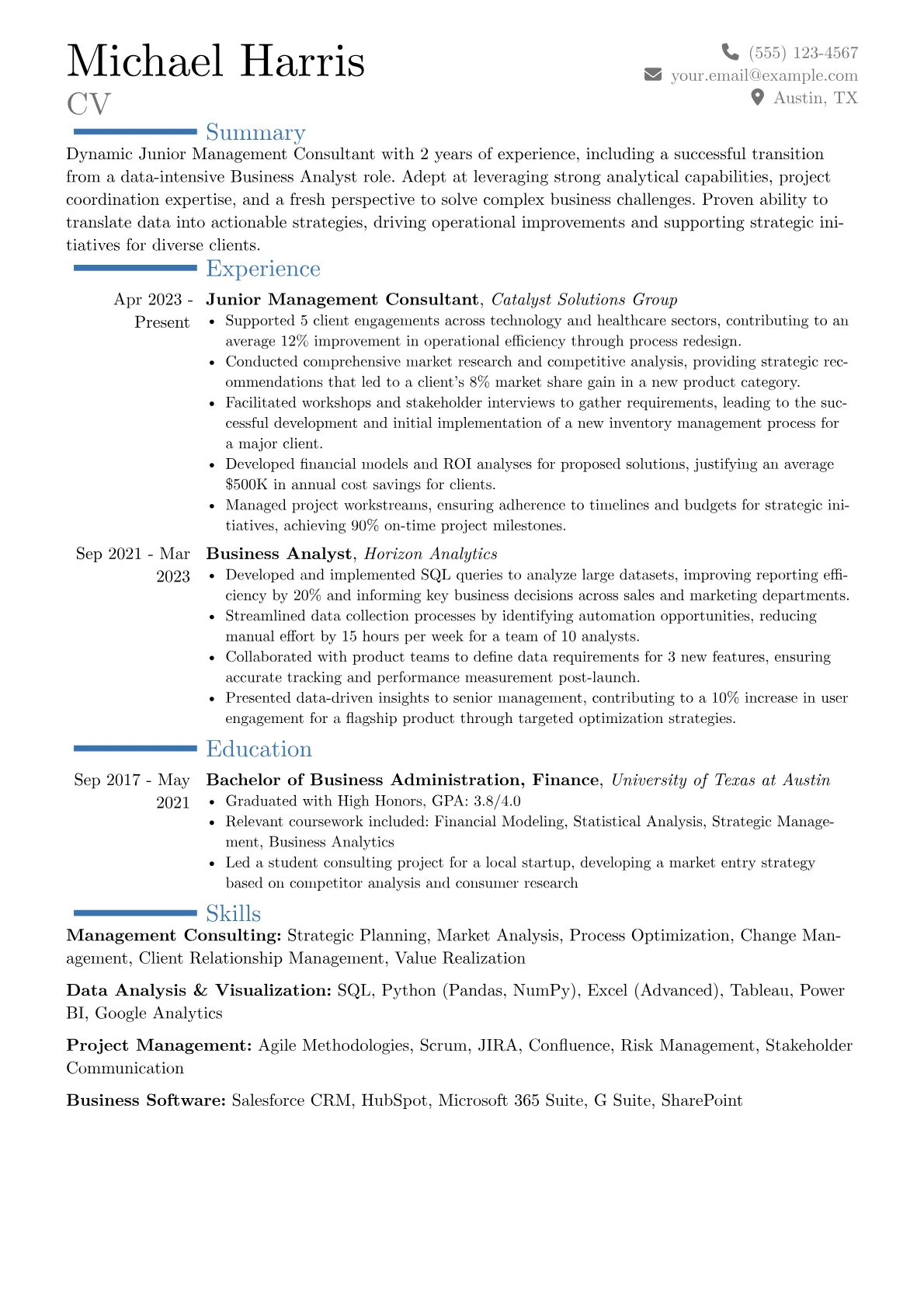 Career changer version - Page 1