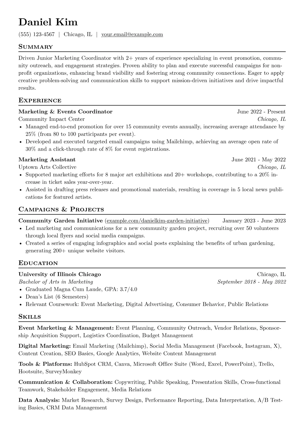 Event Marketing version - Page 1