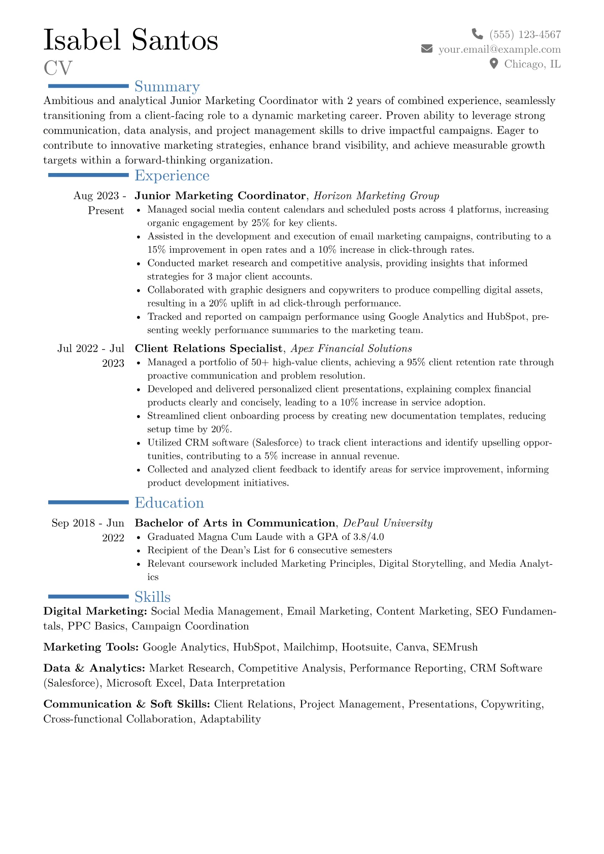 Career changer version - Page 1