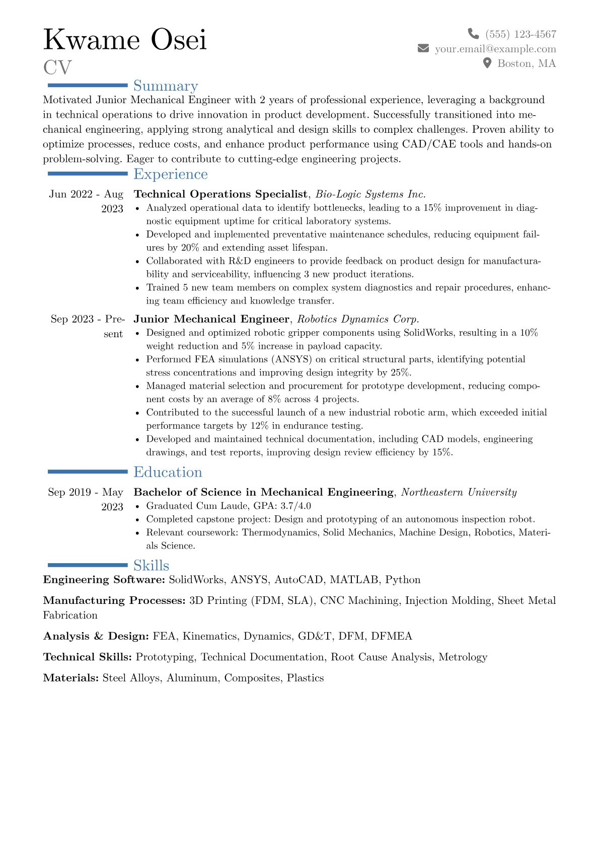 Career changer version - Page 1