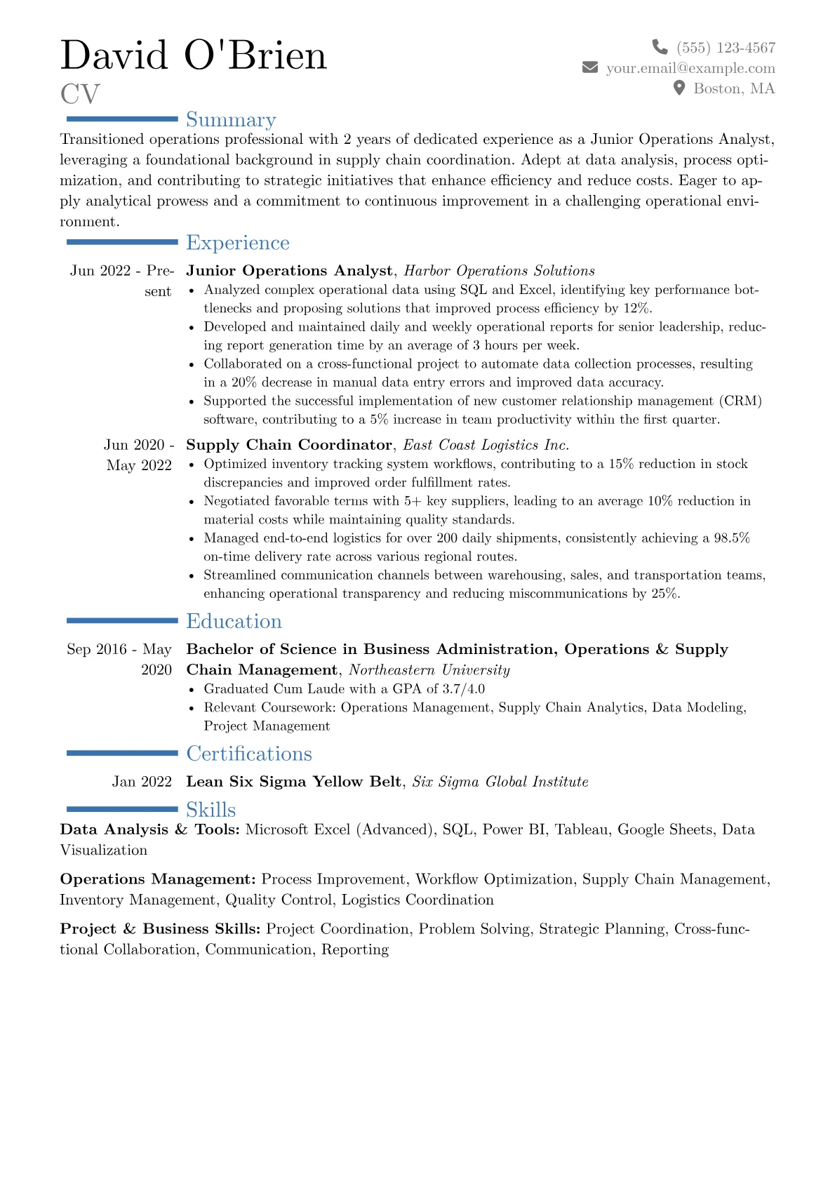 Career changer version - Page 1