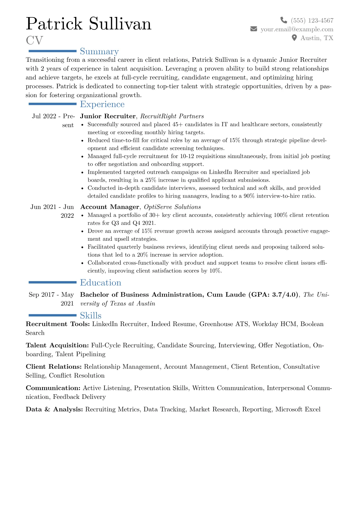 Career changer version - Page 1