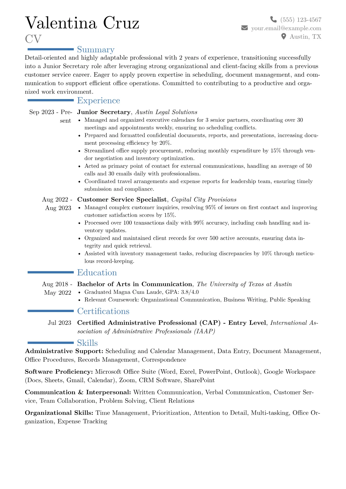 Career changer version - Page 1