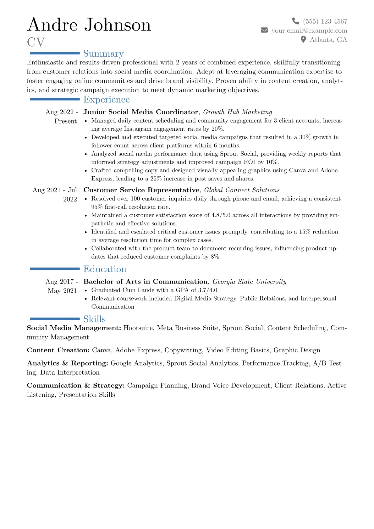 Career changer version - Page 1