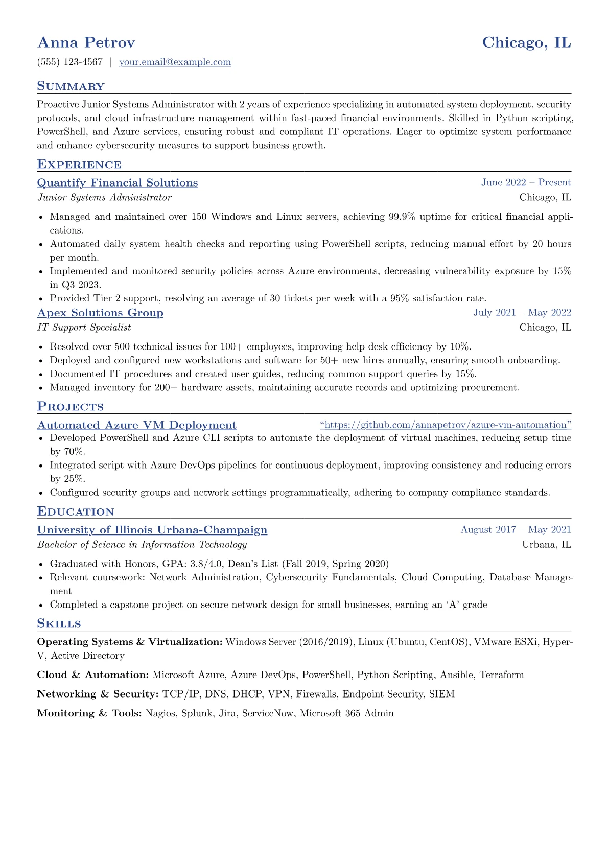 FinTech Automation version - Page 1