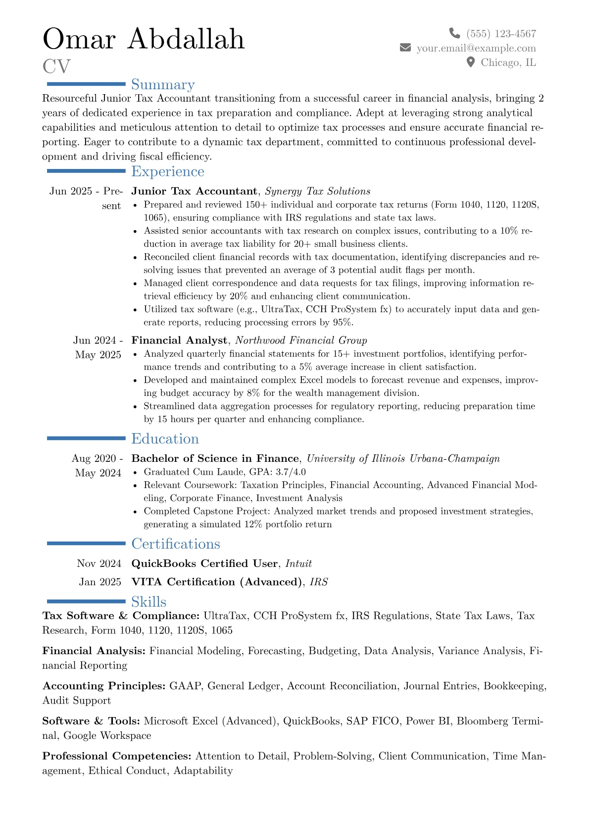 Career changer version - Page 1