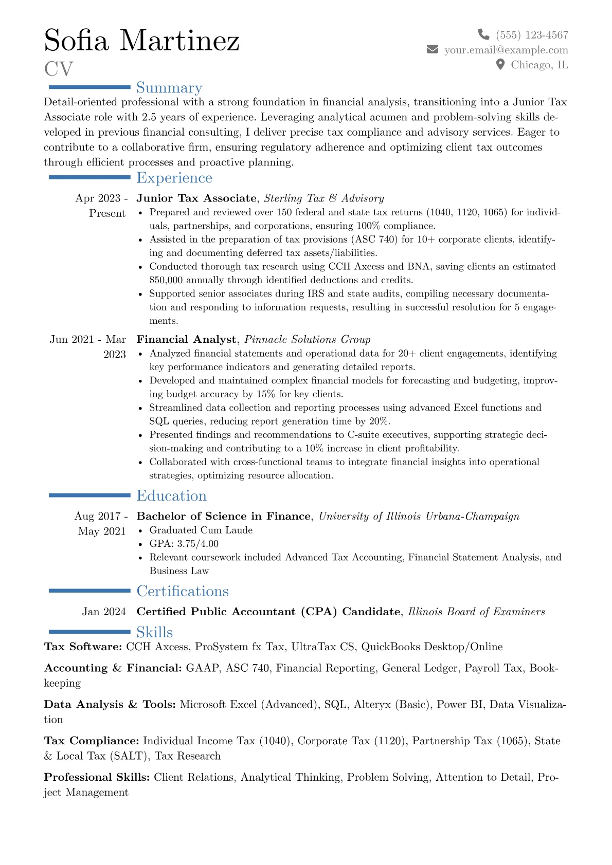 Career changer version - Page 1