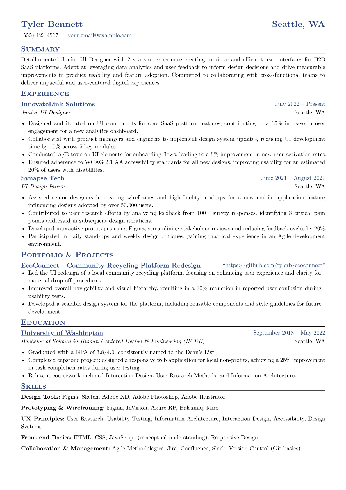 Design Tools version - Page 1