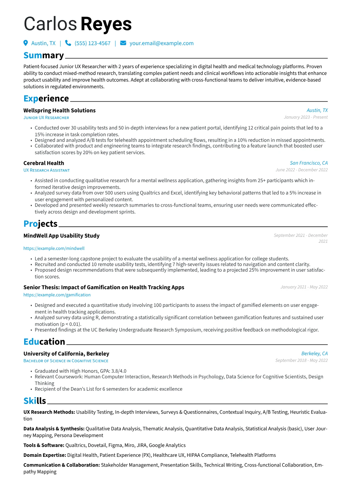 Healthcare Tech Specialist version - Page 1