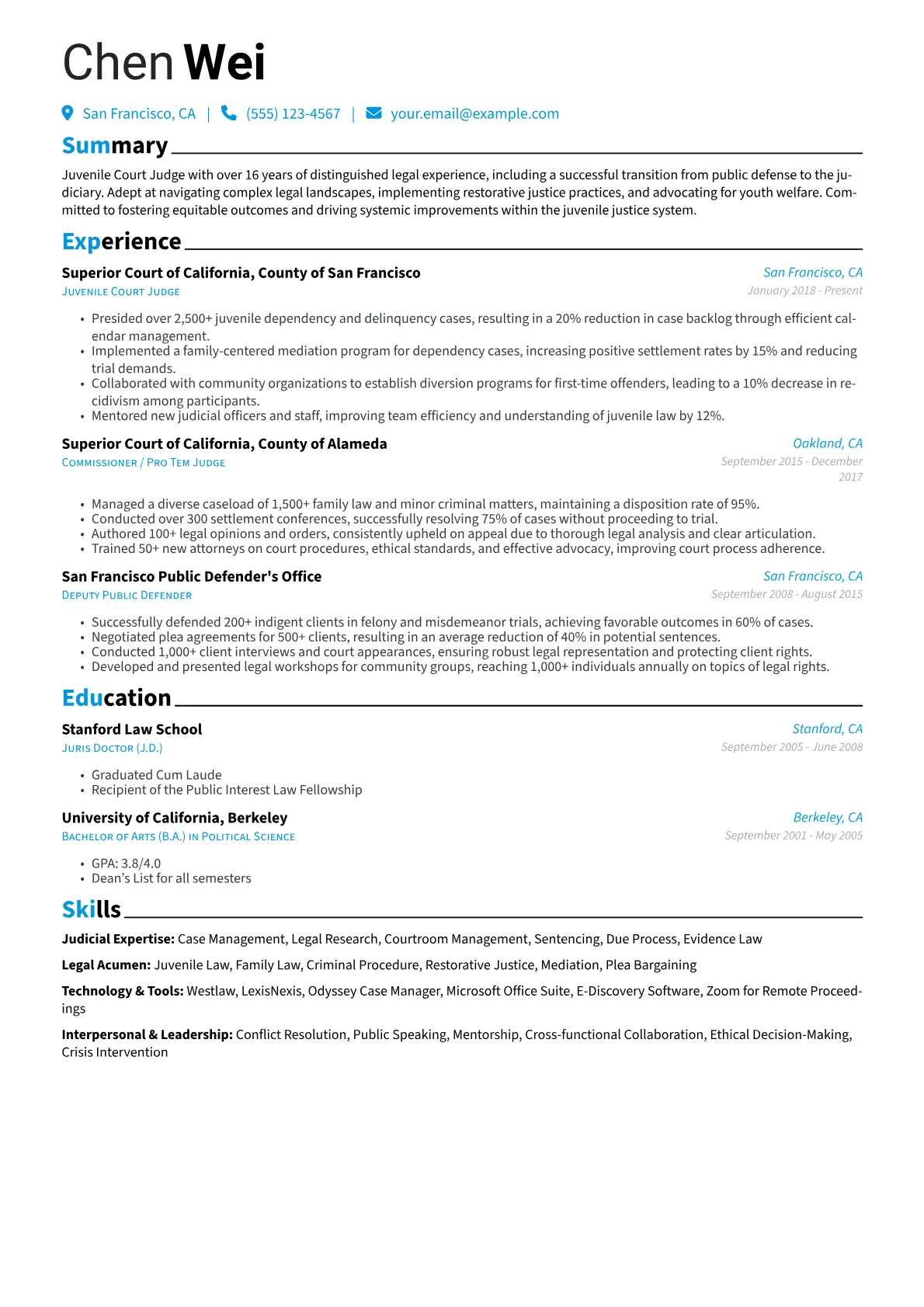 Career changer version - Page 1