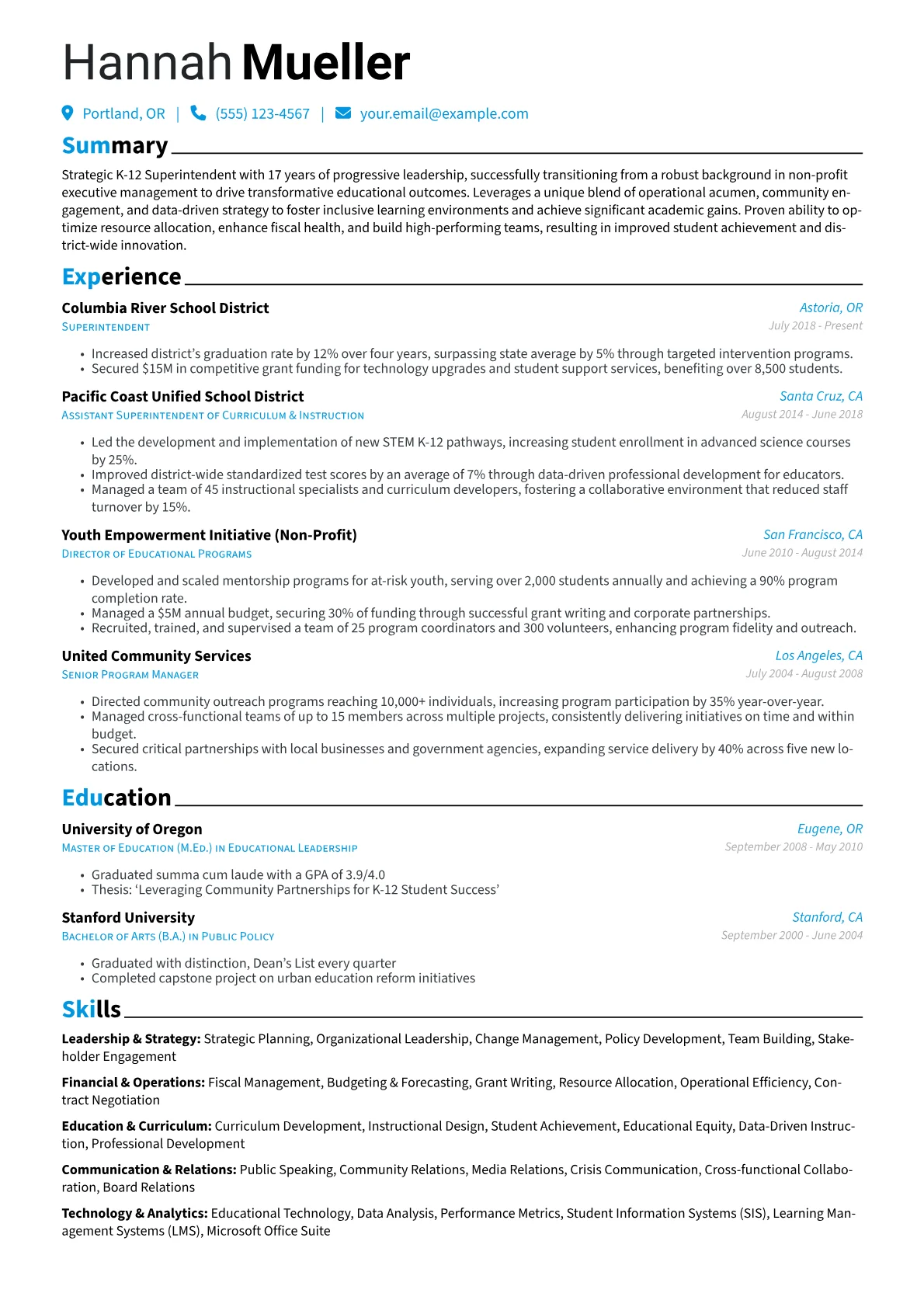 Career changer version - Page 1
