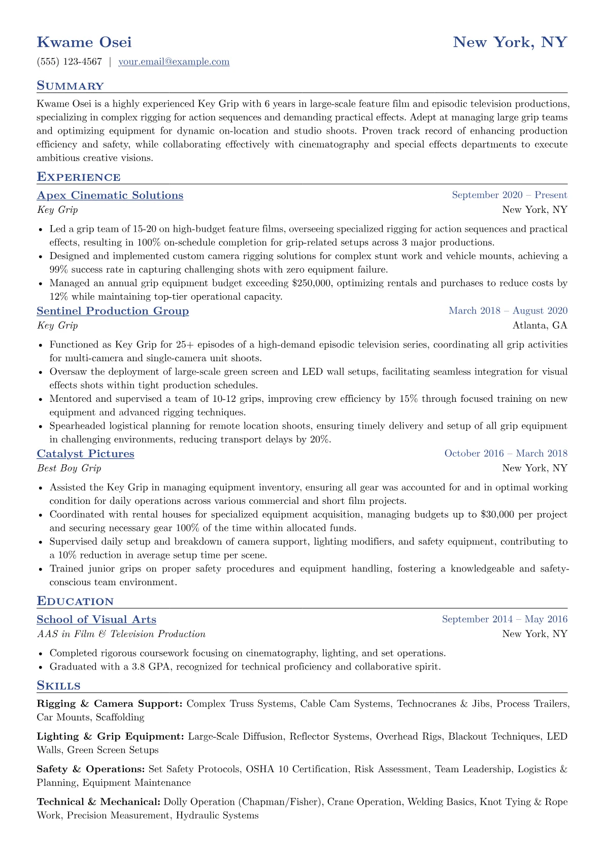 Complex Rigging Specialist version - Page 1