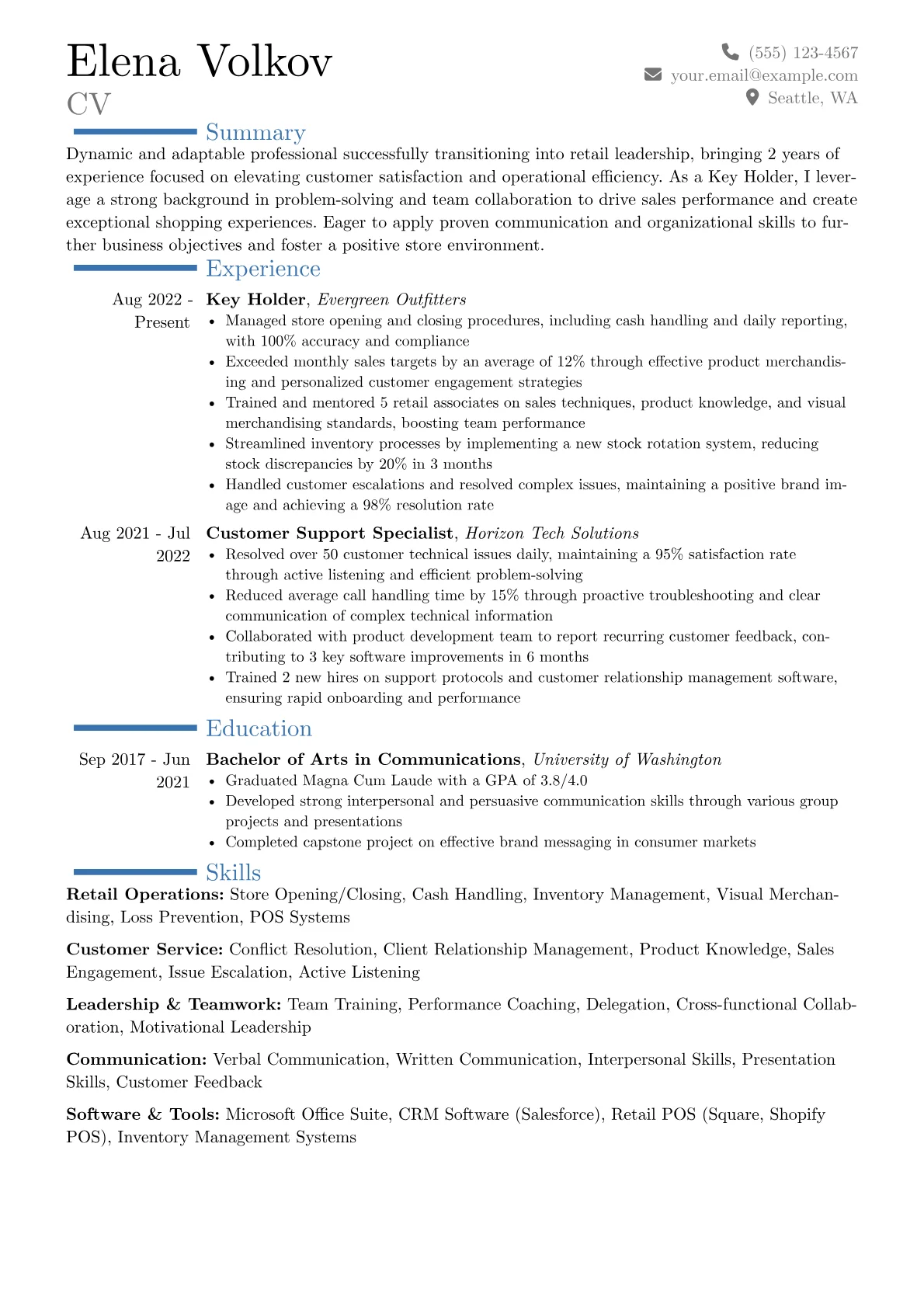 Career changer version - Page 1