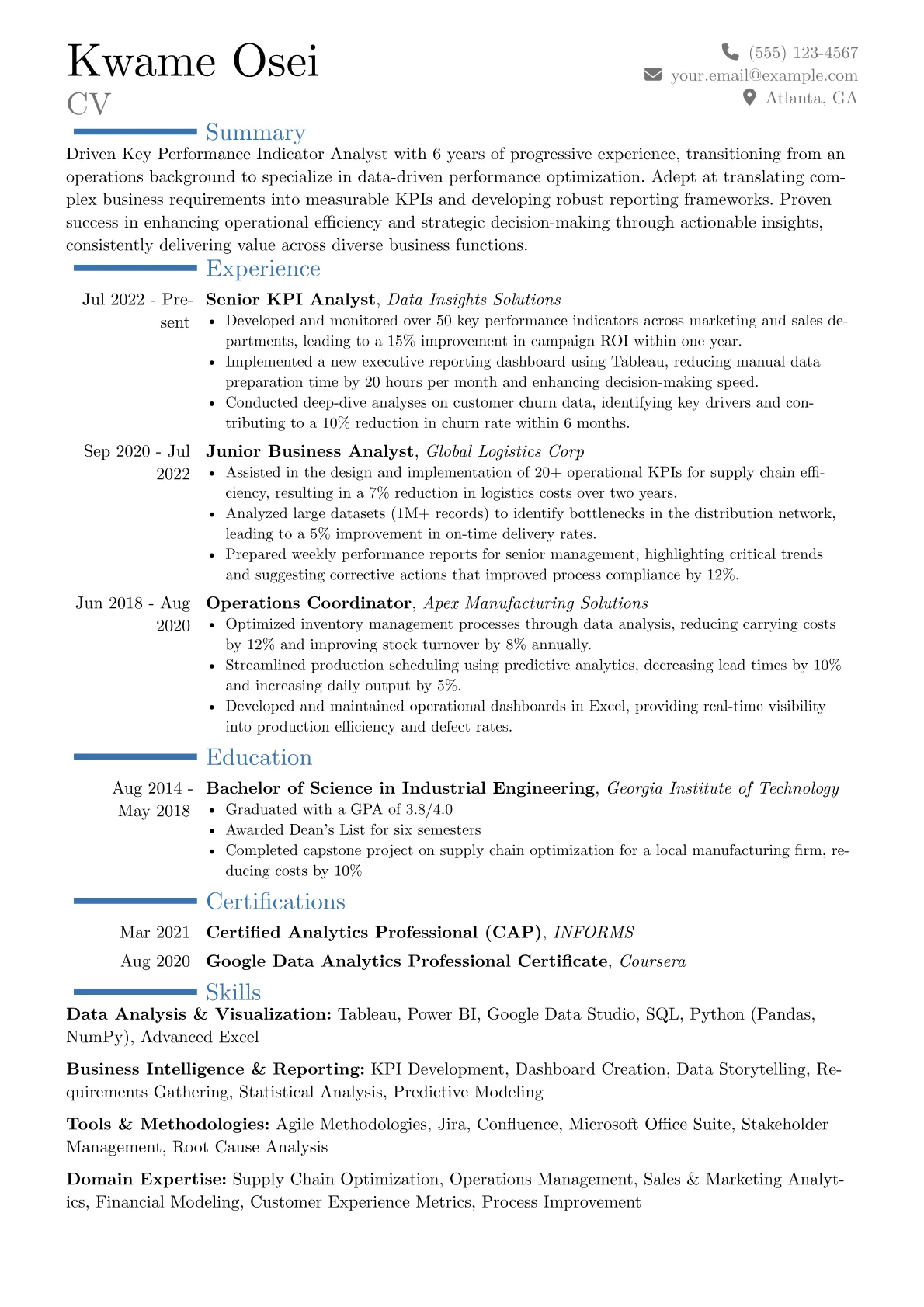 Career changer version - Page 1