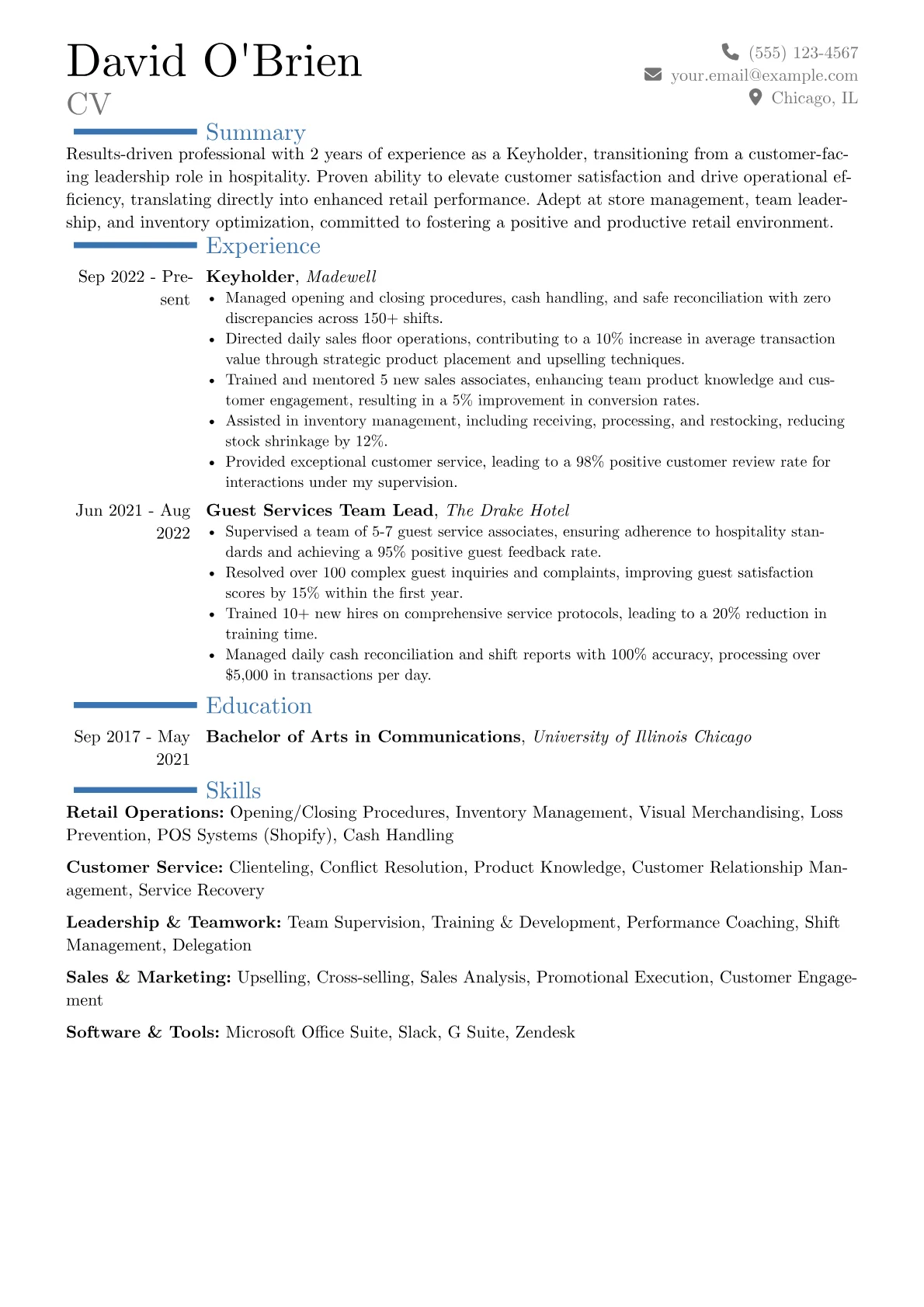 Career changer version - Page 1
