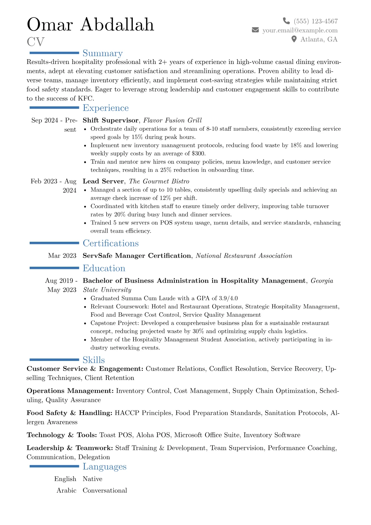 Career changer version - Page 1