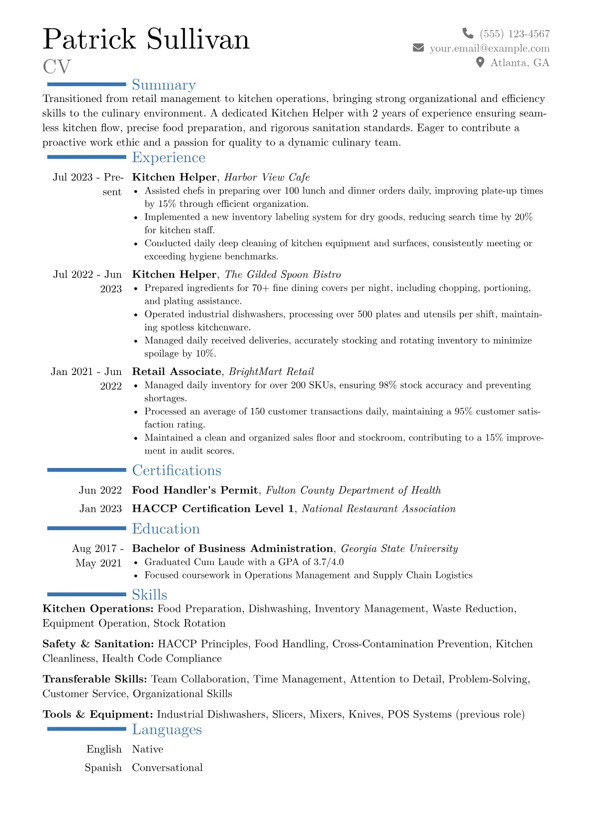 Career changer version - Page 1