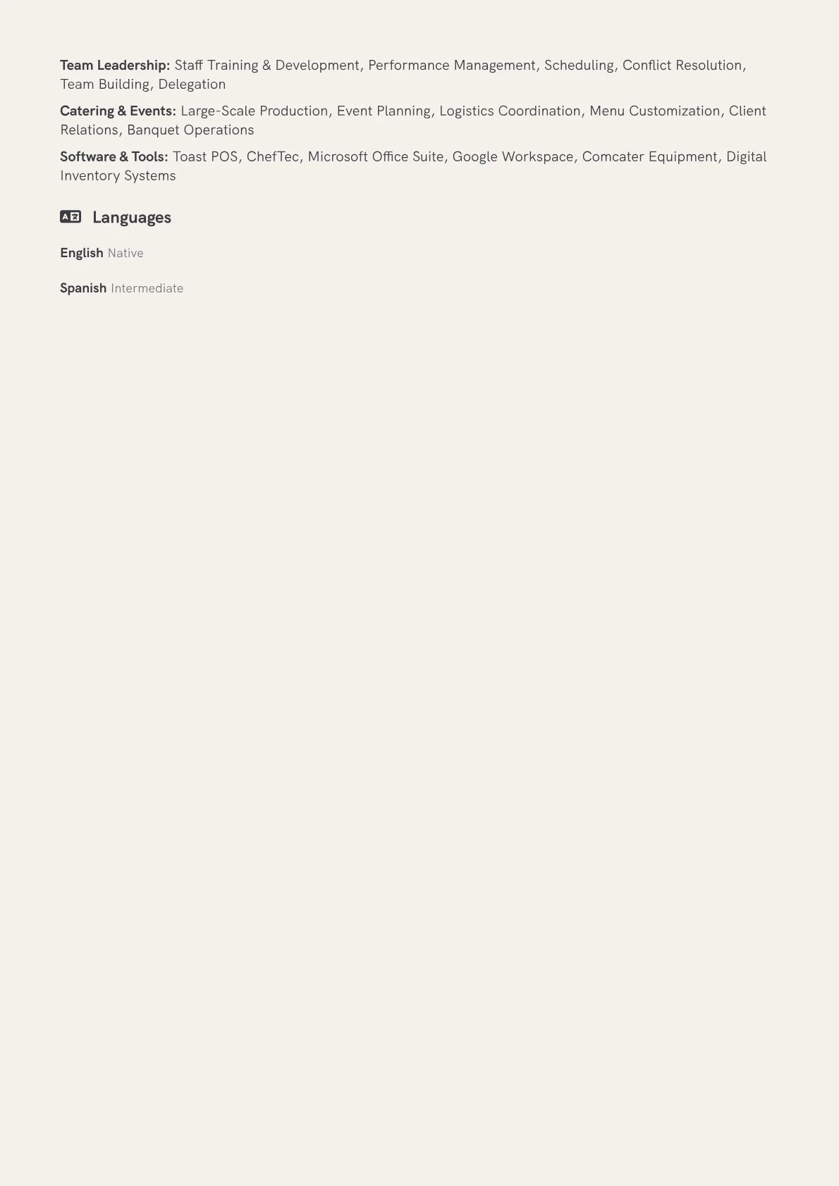 Kitchen Manager version - Page 2