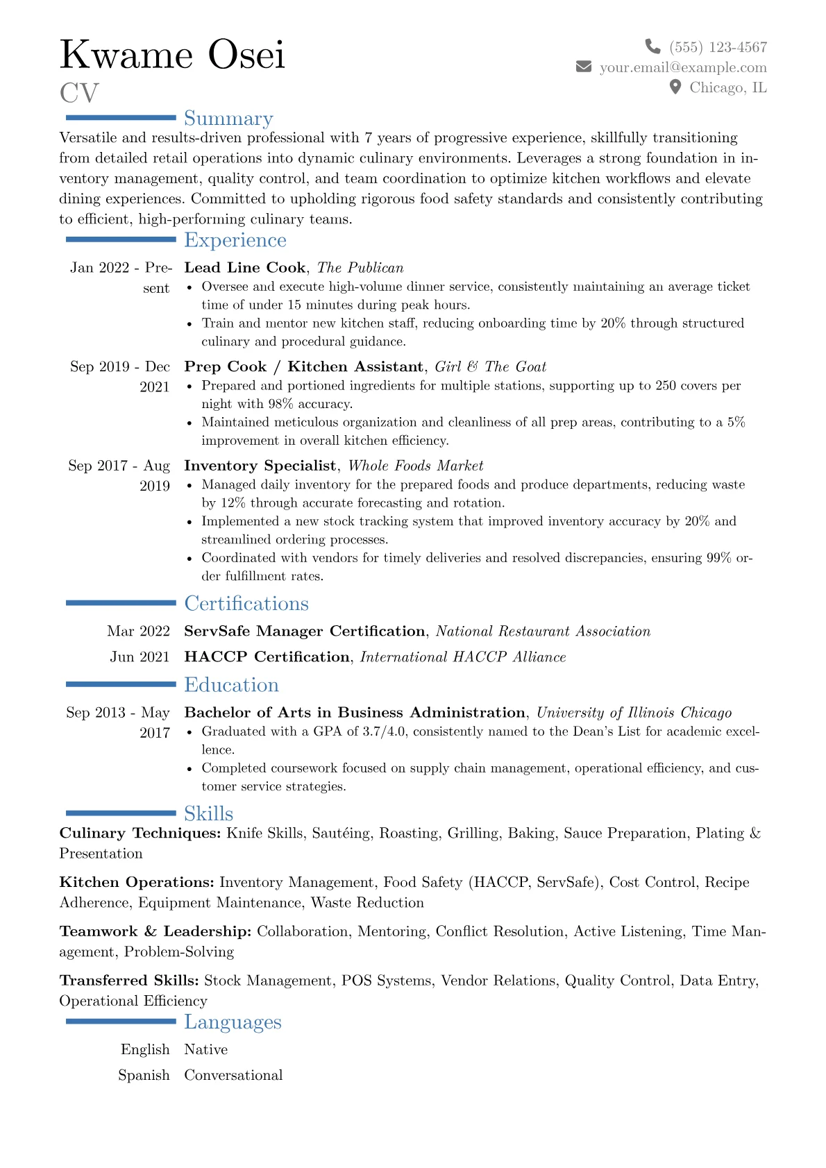 Career changer version - Page 1