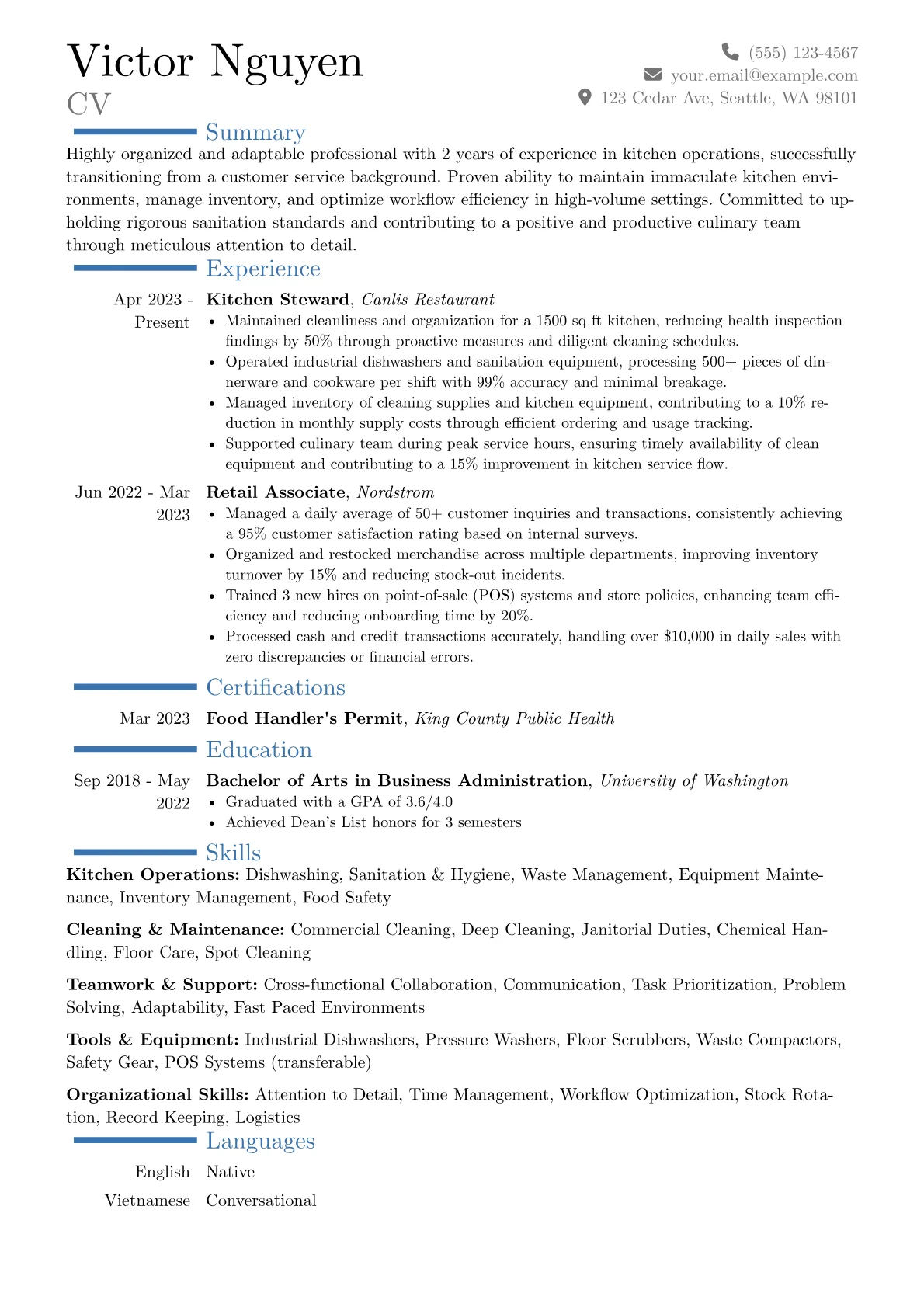 Career changer version - Page 1