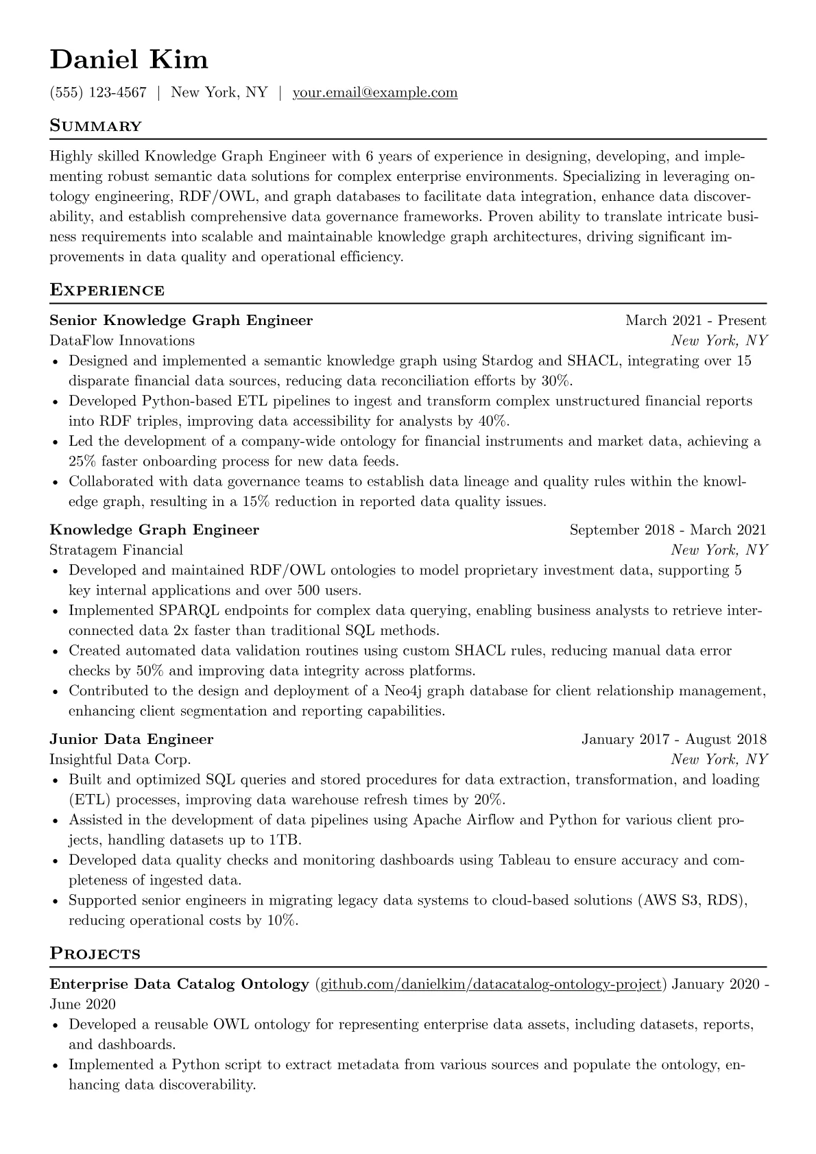 Knowledge Graph & Semantic version - Page 1