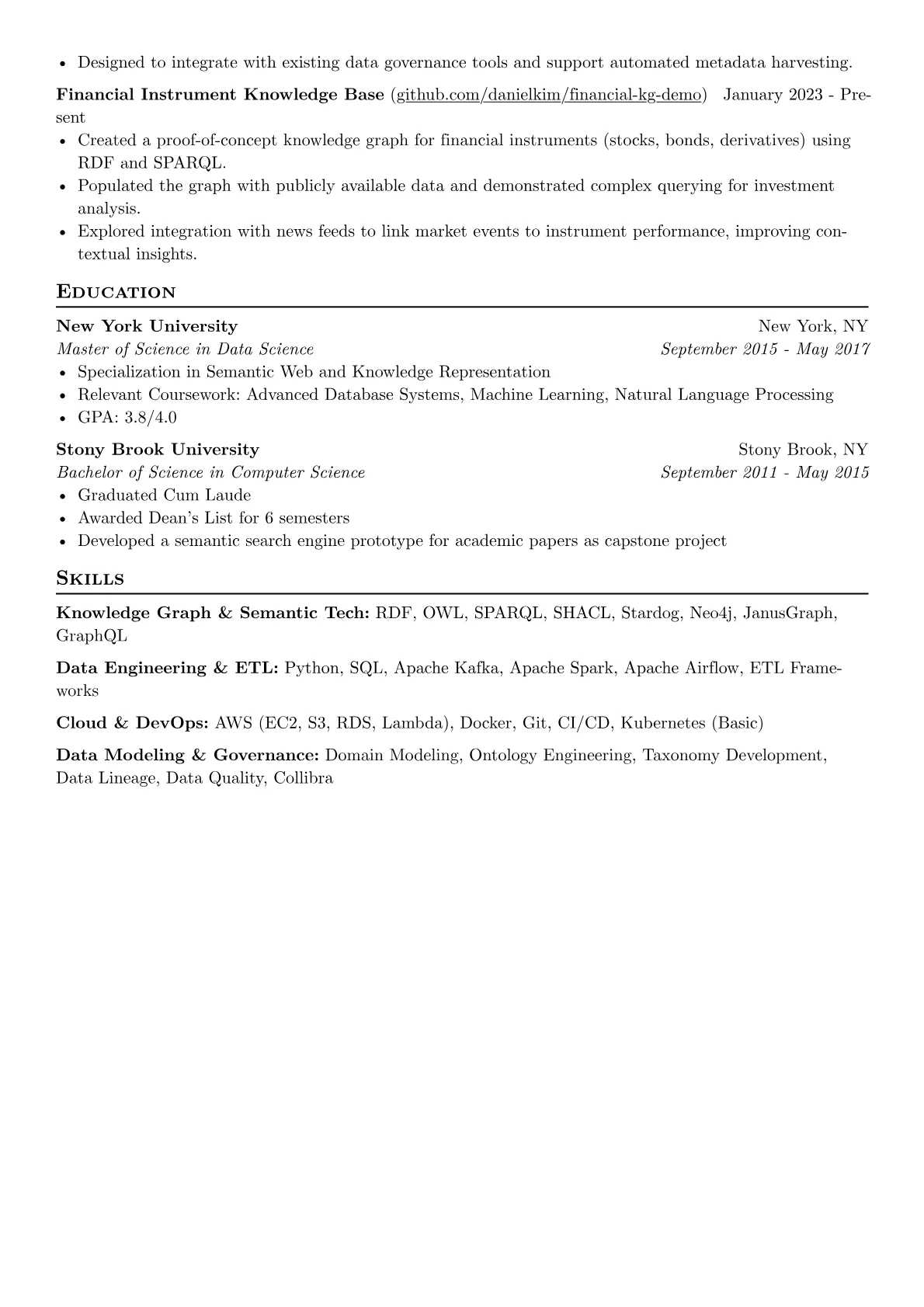 Knowledge Graph & Semantic version - Page 2