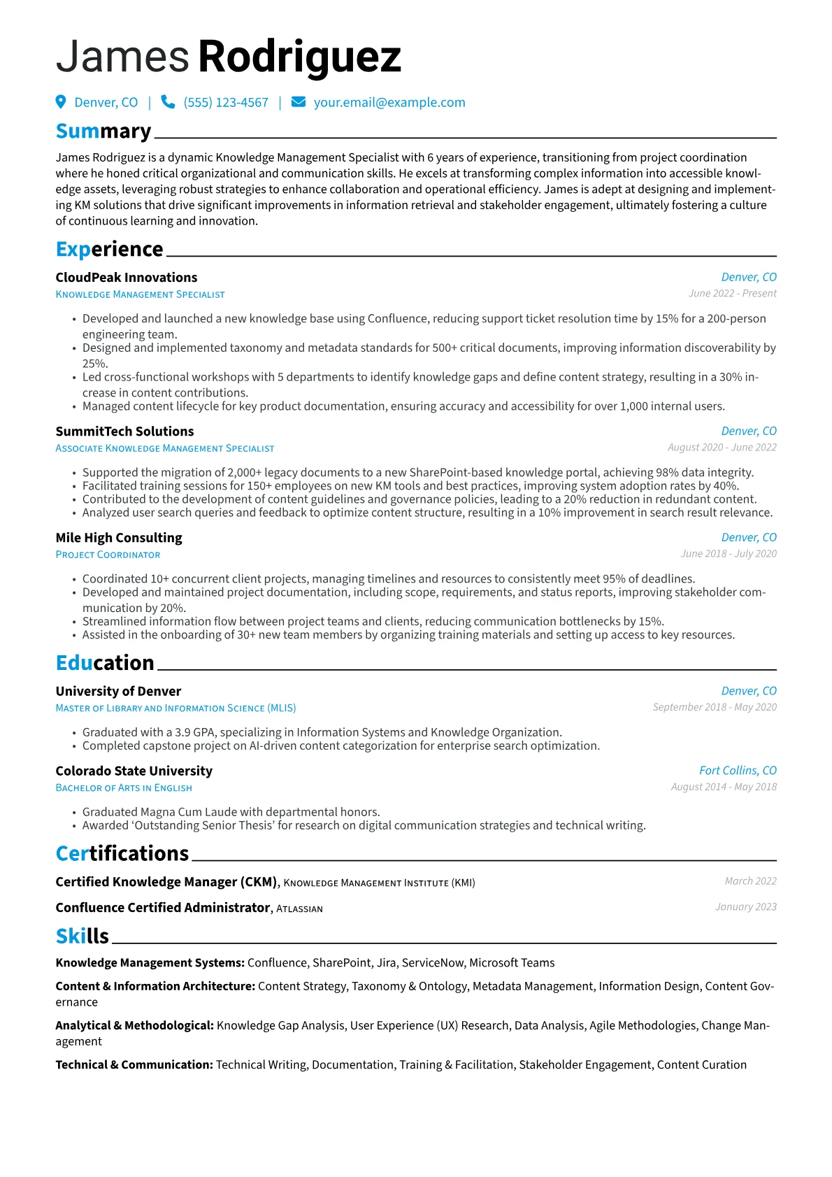 Career changer version - Page 1