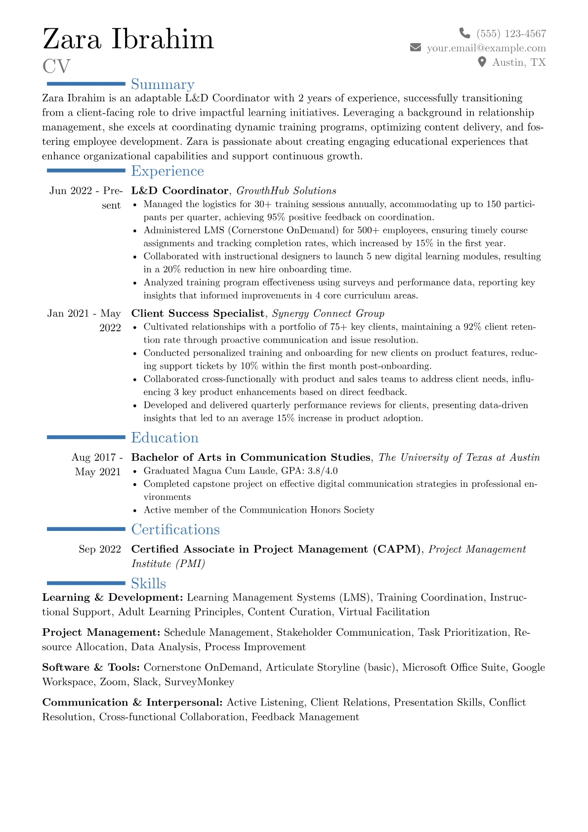 Career changer version - Page 1