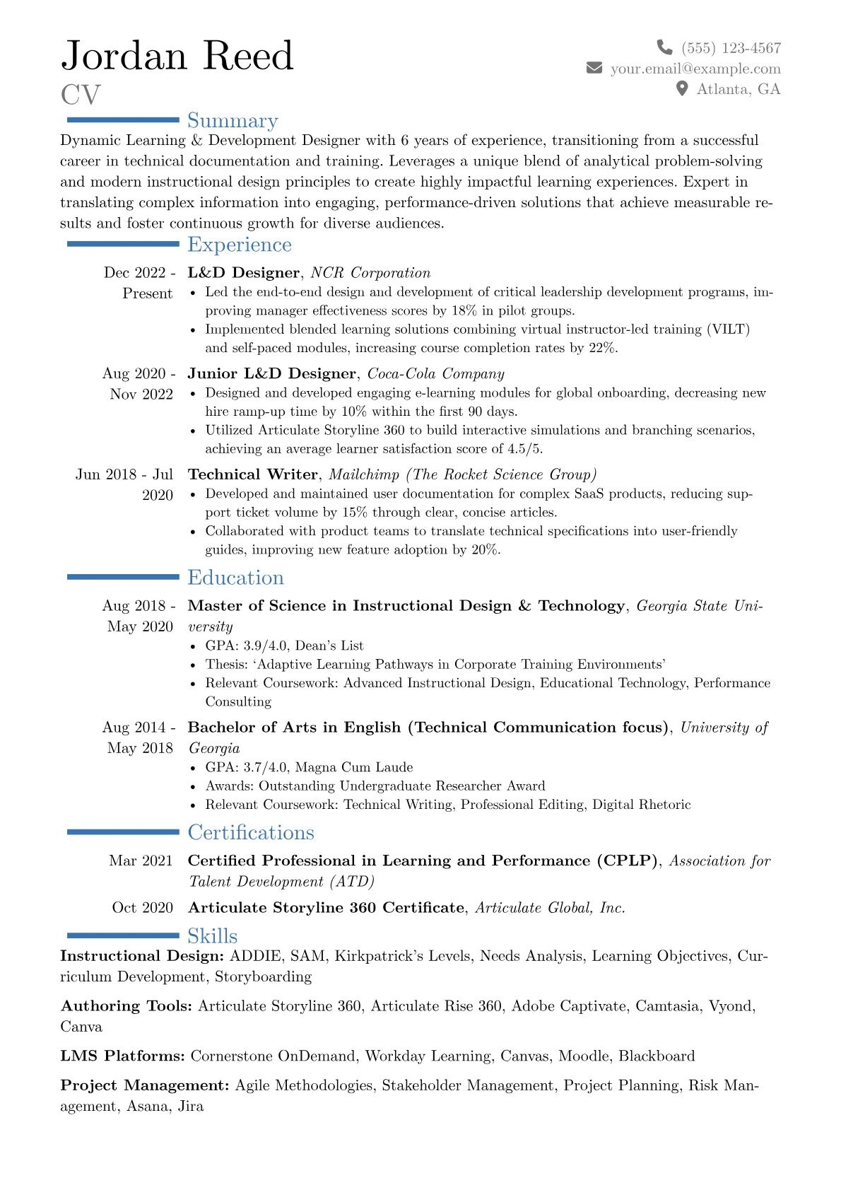 Career changer version - Page 1